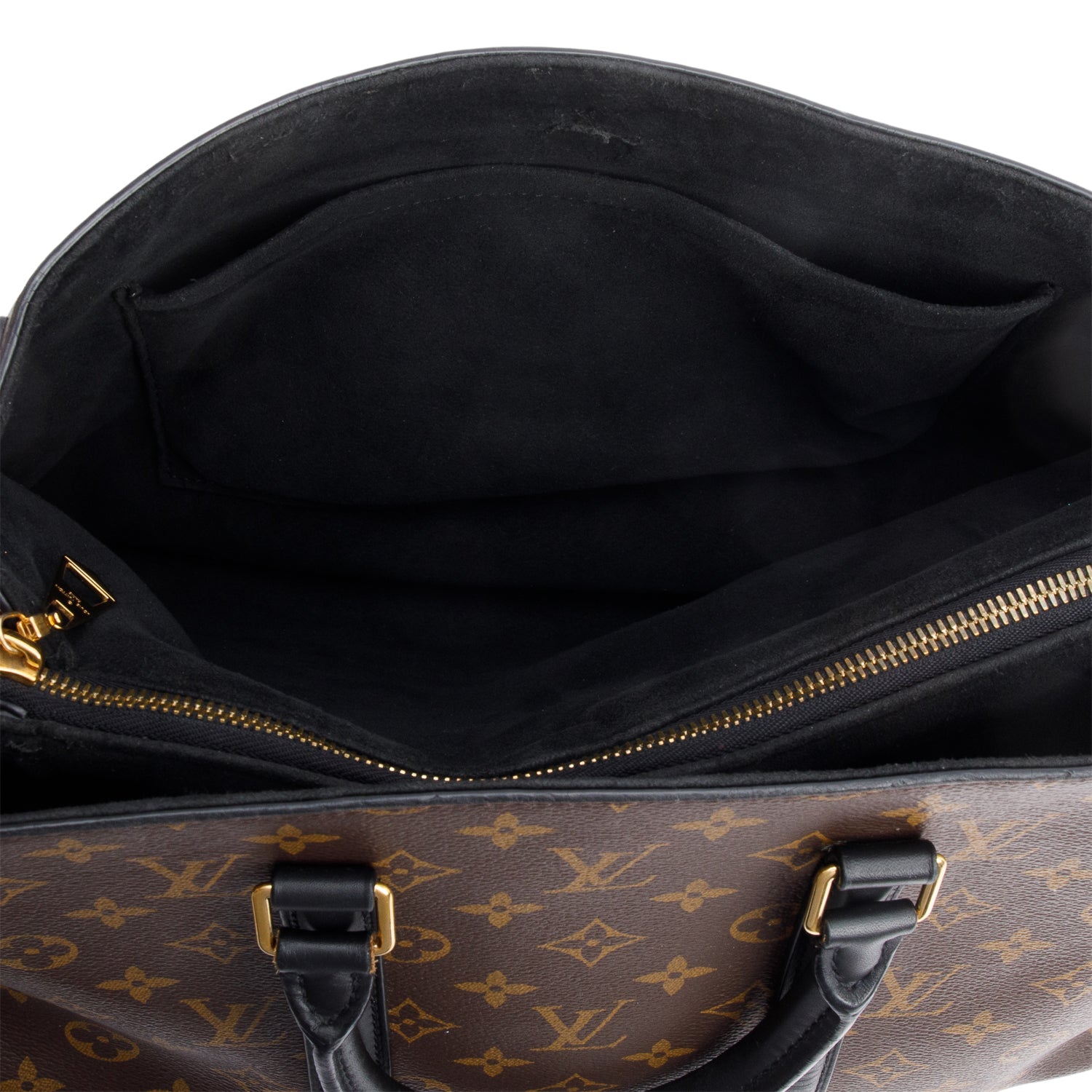 Louis Vuitton Monogram Macassar Soufflot MM w/ Strap