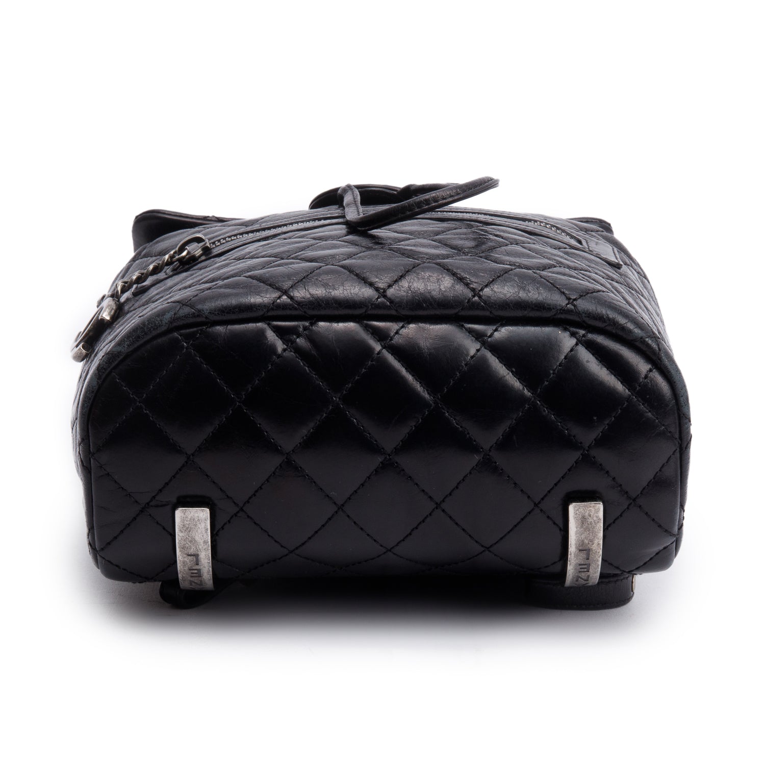 Chanel Black Quilted Calfskin Leather Small Salzburg Mountain Backpack