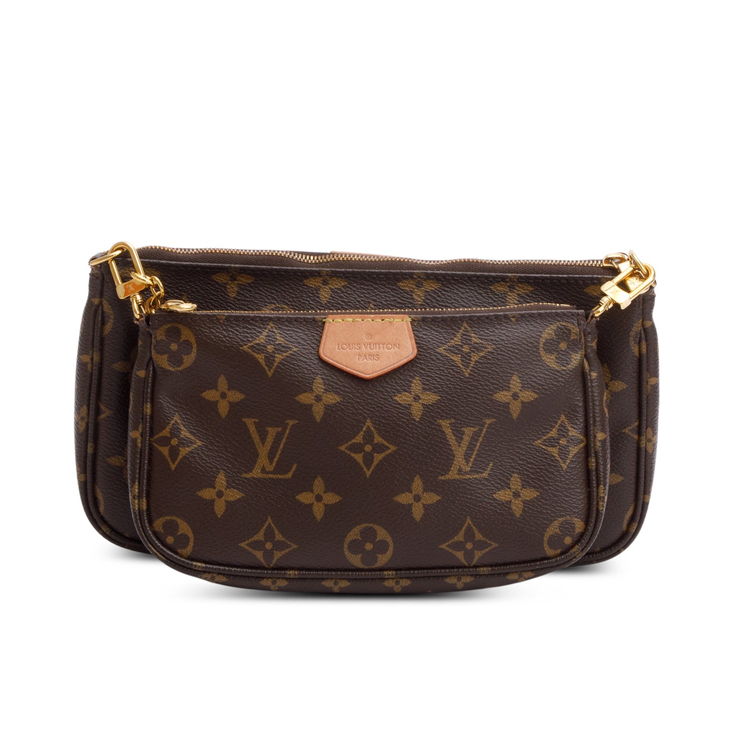 Louis Vuitton 2020 Monogram Khaki Multi-Pochette Accessoires w/ Box & Receipt