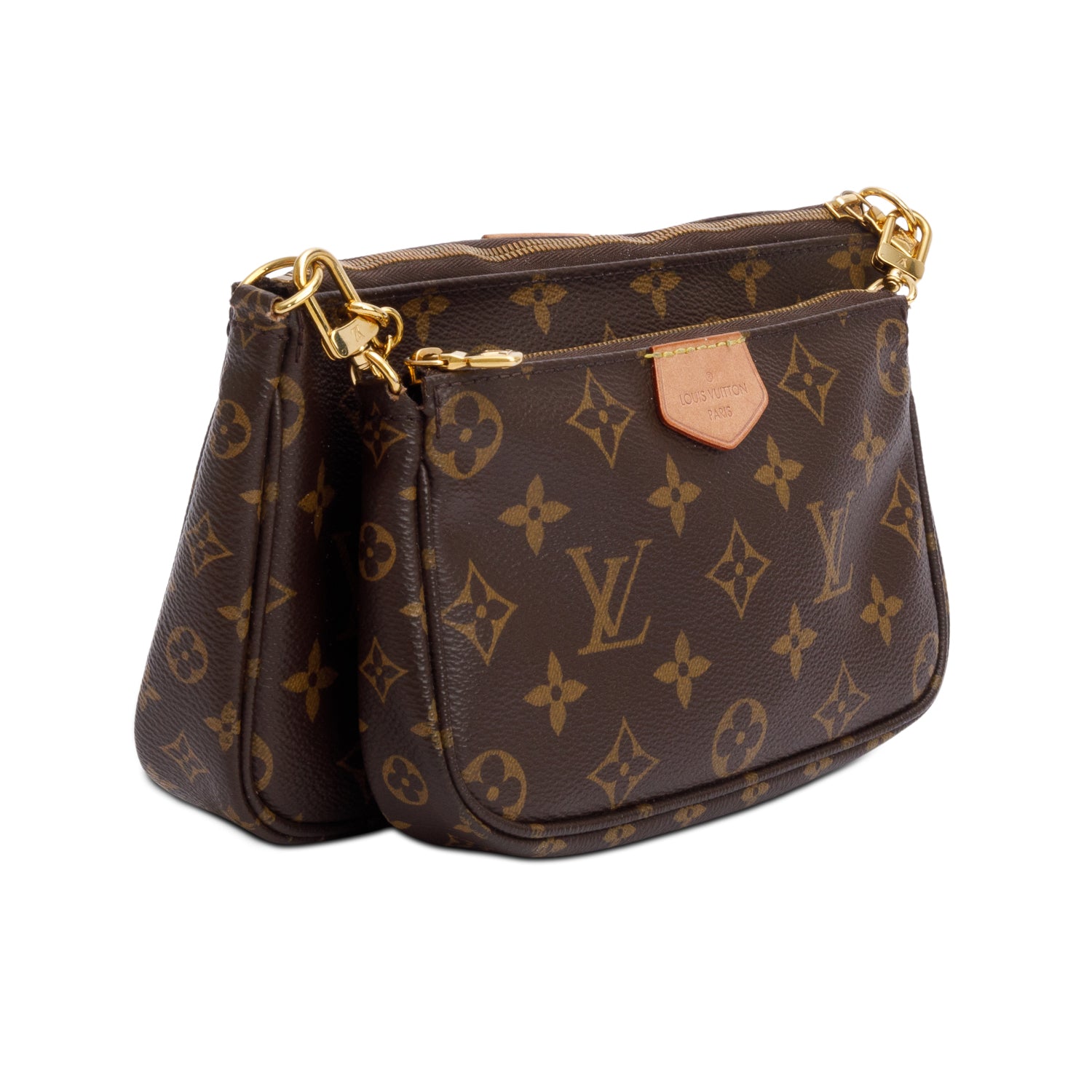 Louis Vuitton 2020 Monogram Khaki Multi-Pochette Accessoires w/ Box & Receipt