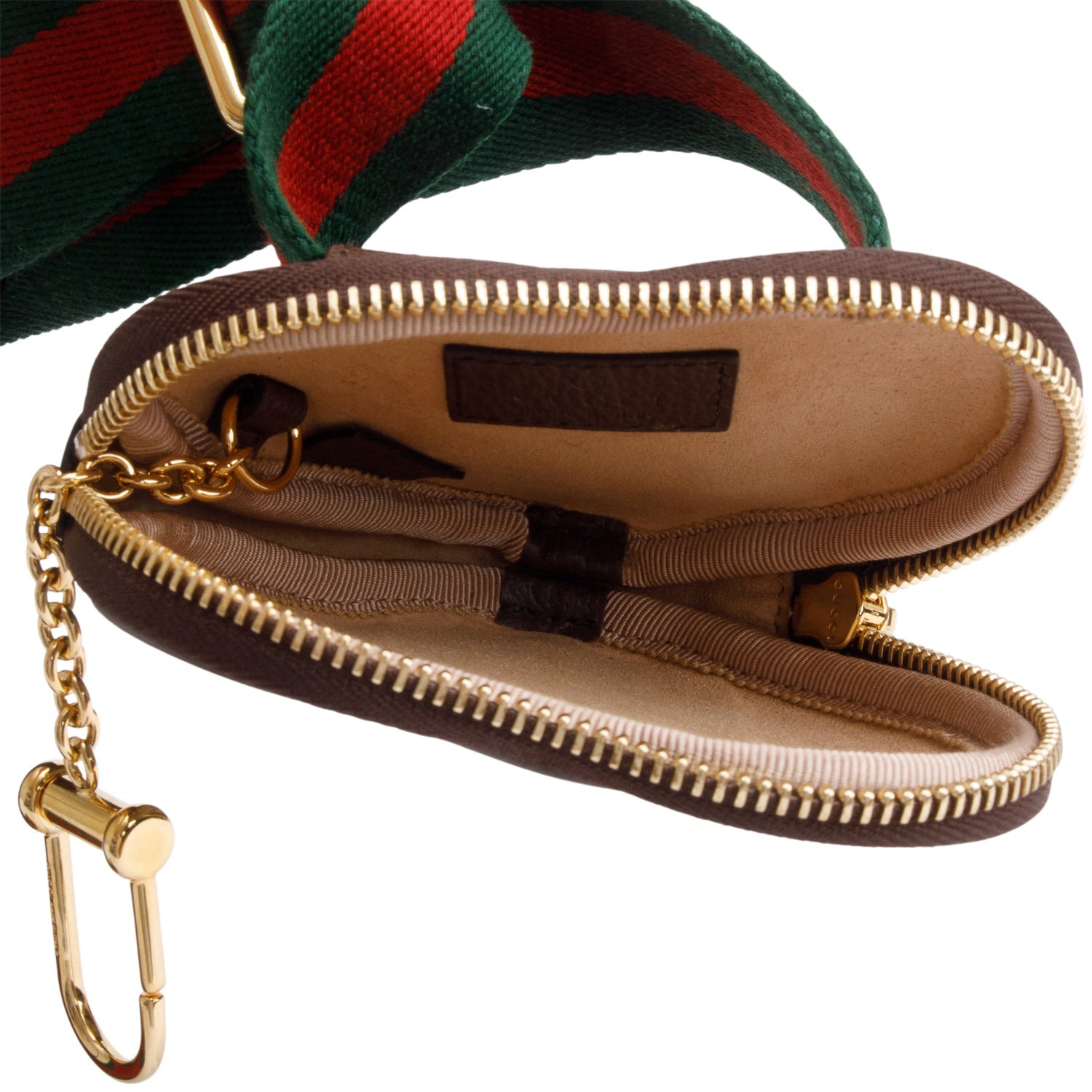 Gucci GG Supreme Web Ophidia Heart Utility Belt Bag