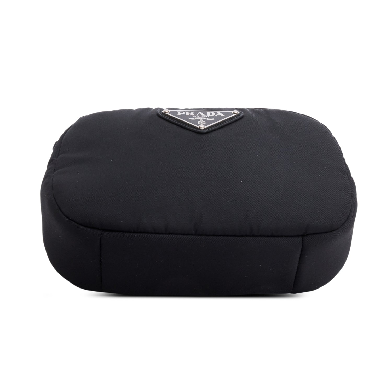 Prada Black Tessuto Nylon Soft Padded Belt Bag