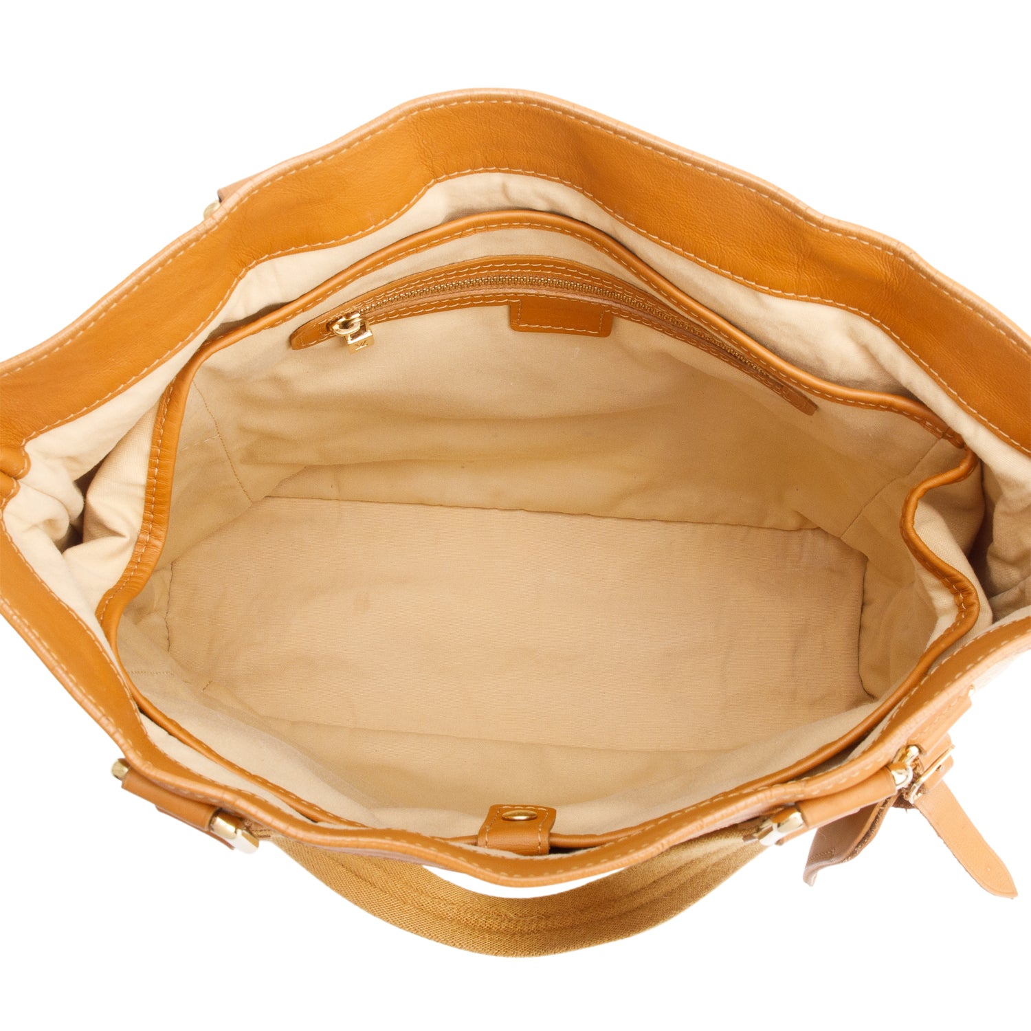 Louis Vuitton Beige Idylle Monogram Mini Lin Sac Lucille GM