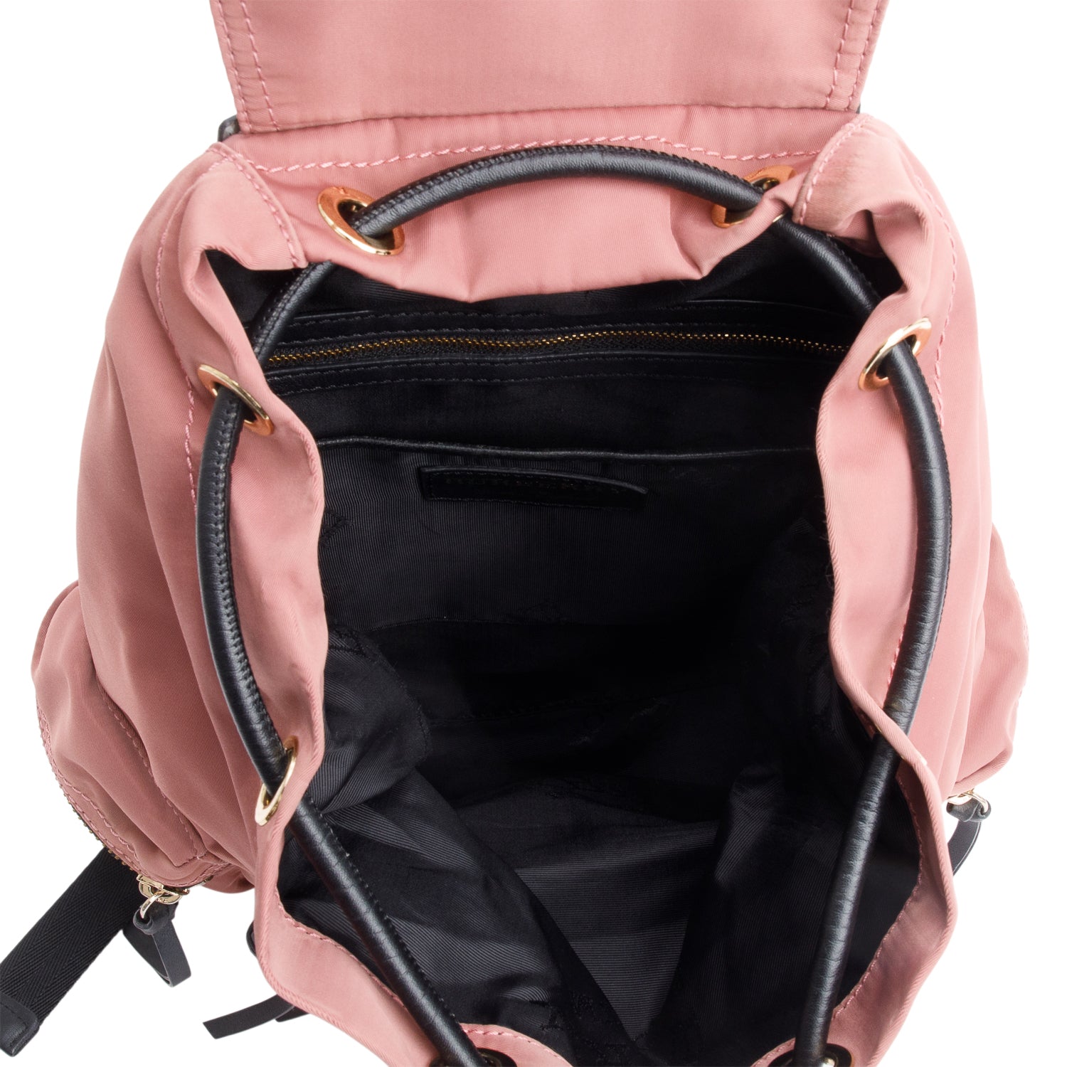 Burberry Pink Technical Nylon Rucksack Backpack