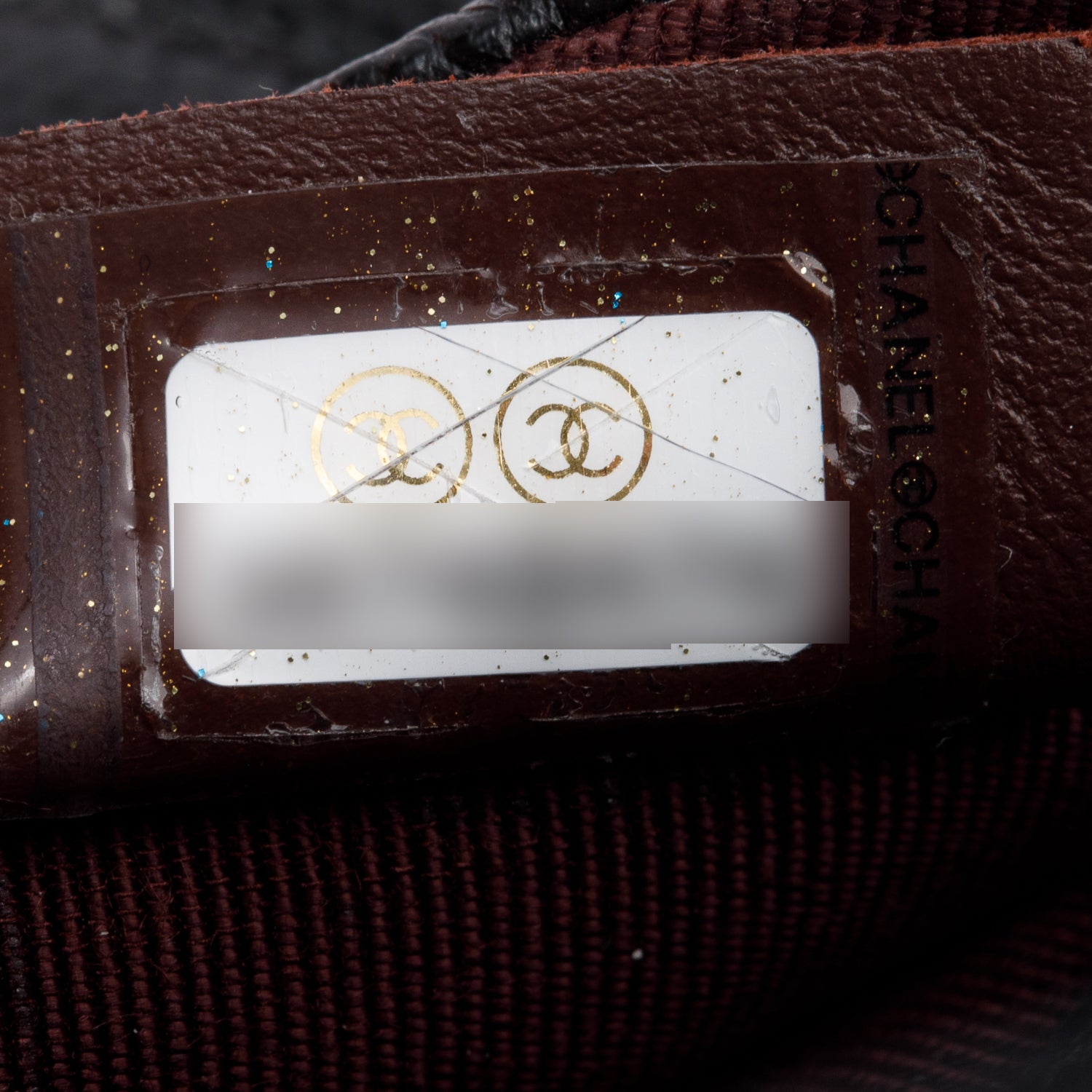 Chanel 2020 Black Quilted Caviar Leather Classic Card Holder Chain Belt Bag