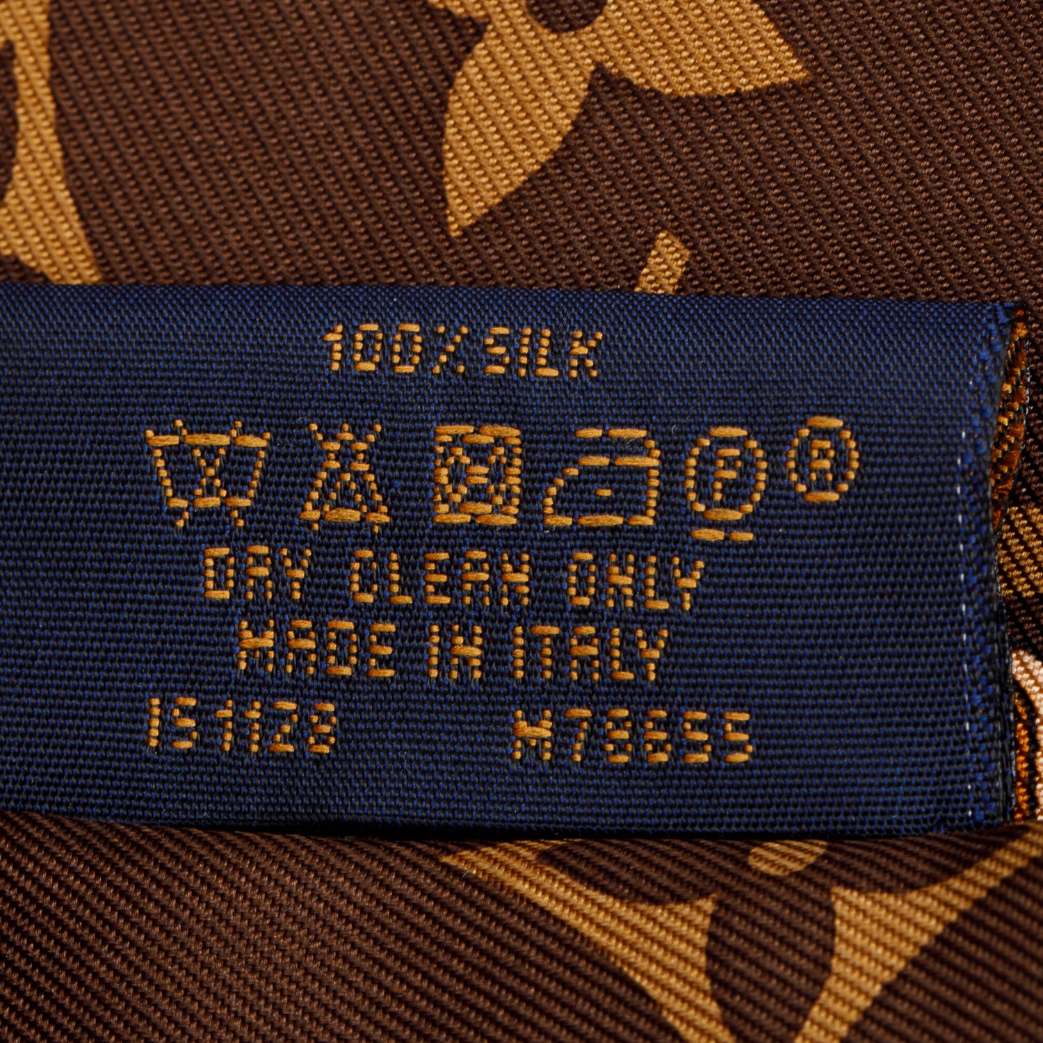 Louis Vuitton Brown Monogram Confidential Silk Bandeau w/ Box