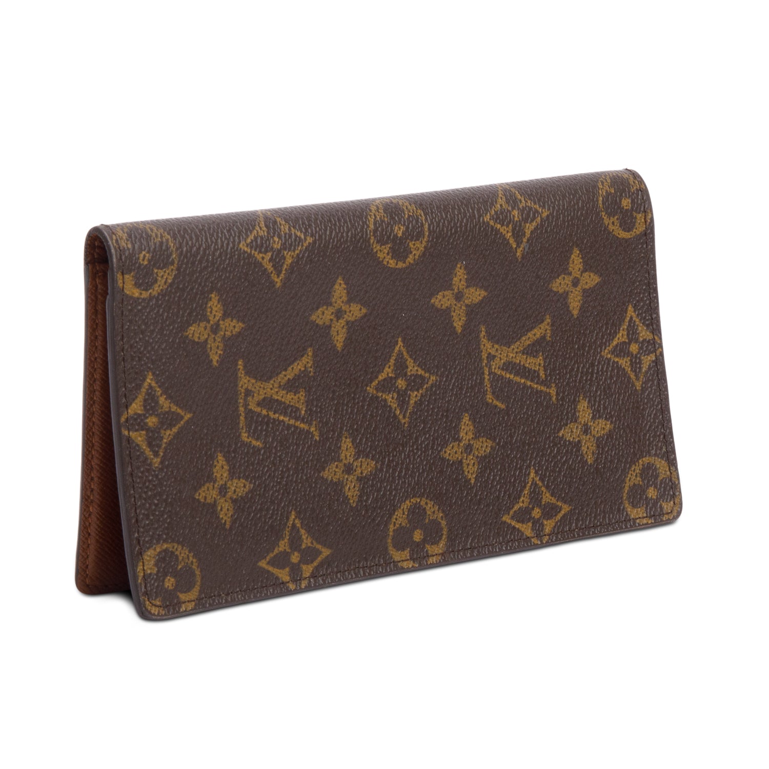 Louis Vuitton Vintage Monogram Vertical Bifold Wallet