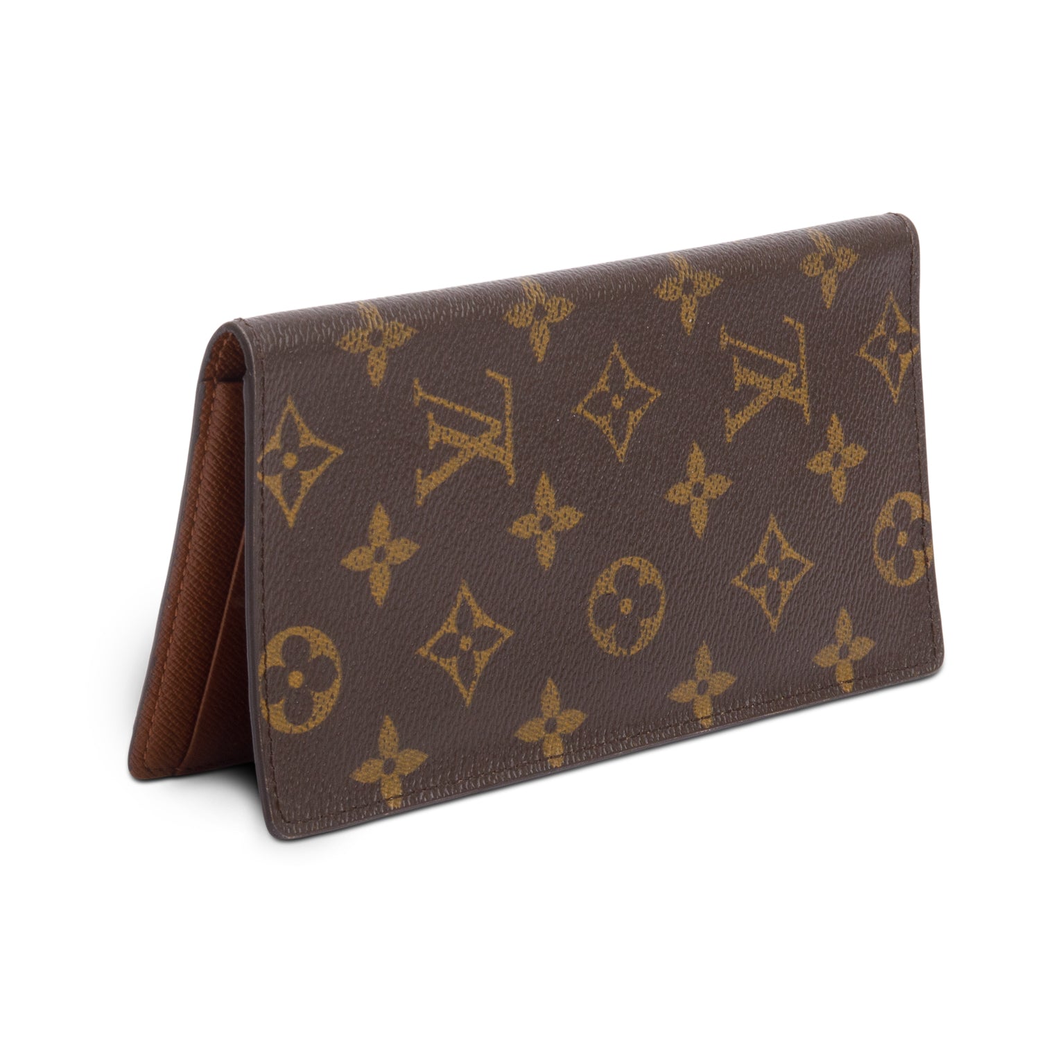 Louis Vuitton Vintage Monogram Vertical Bifold Wallet