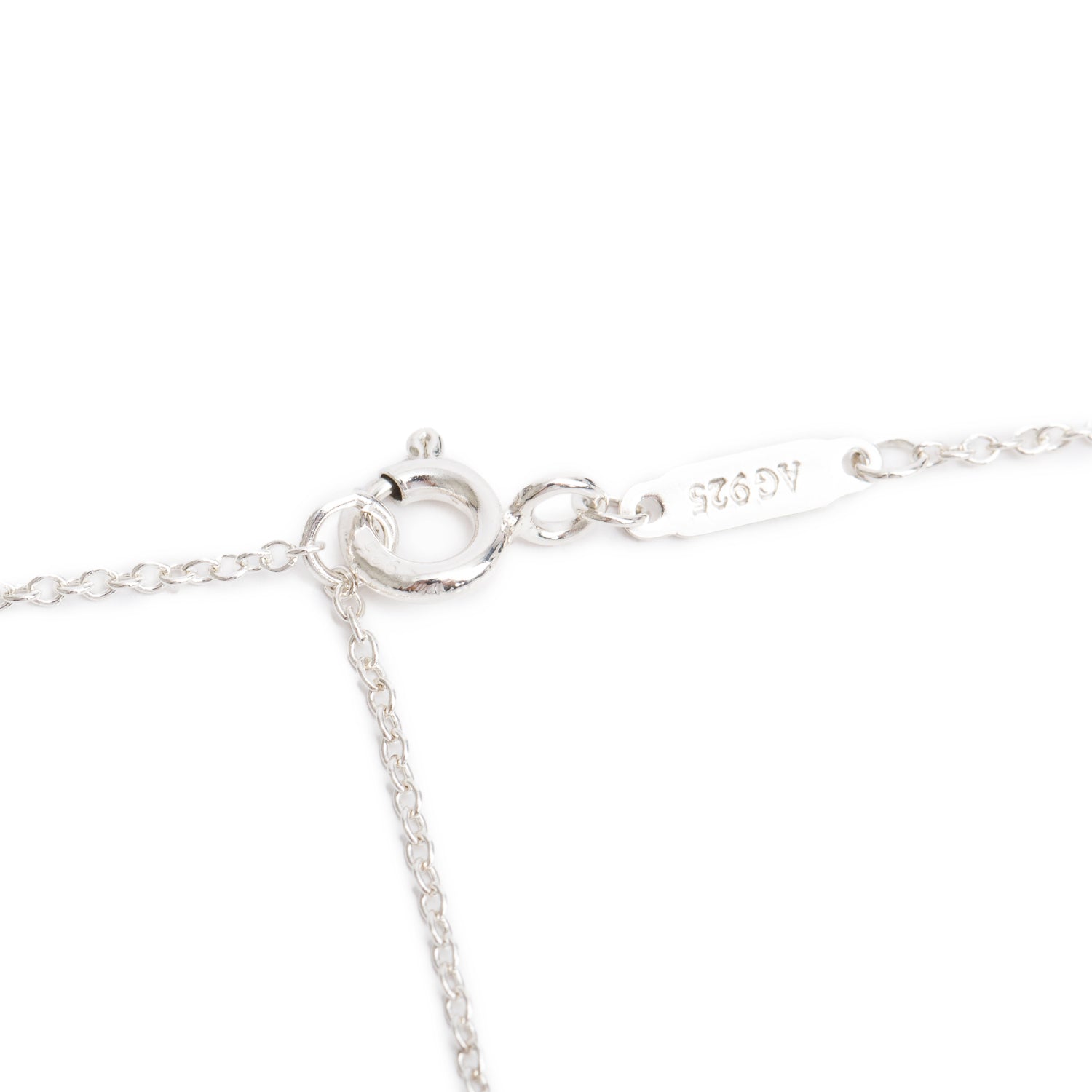 Tiffany & Co. Sterling Silver Mini Infinity Pendant Necklace