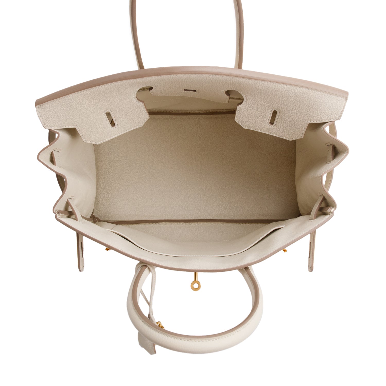 Hermes Craie Togo Birkin 35 w/ Box & Receipt