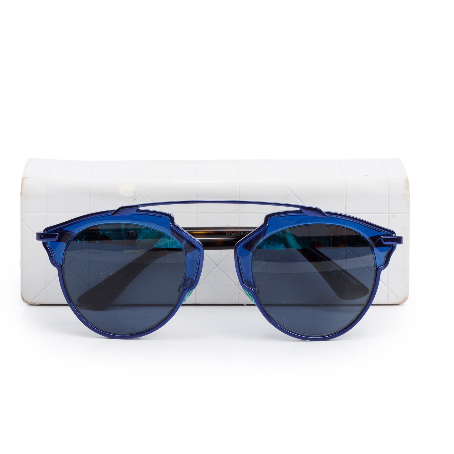 Christian Dior Blue SoReal Sunglasses w/ Case