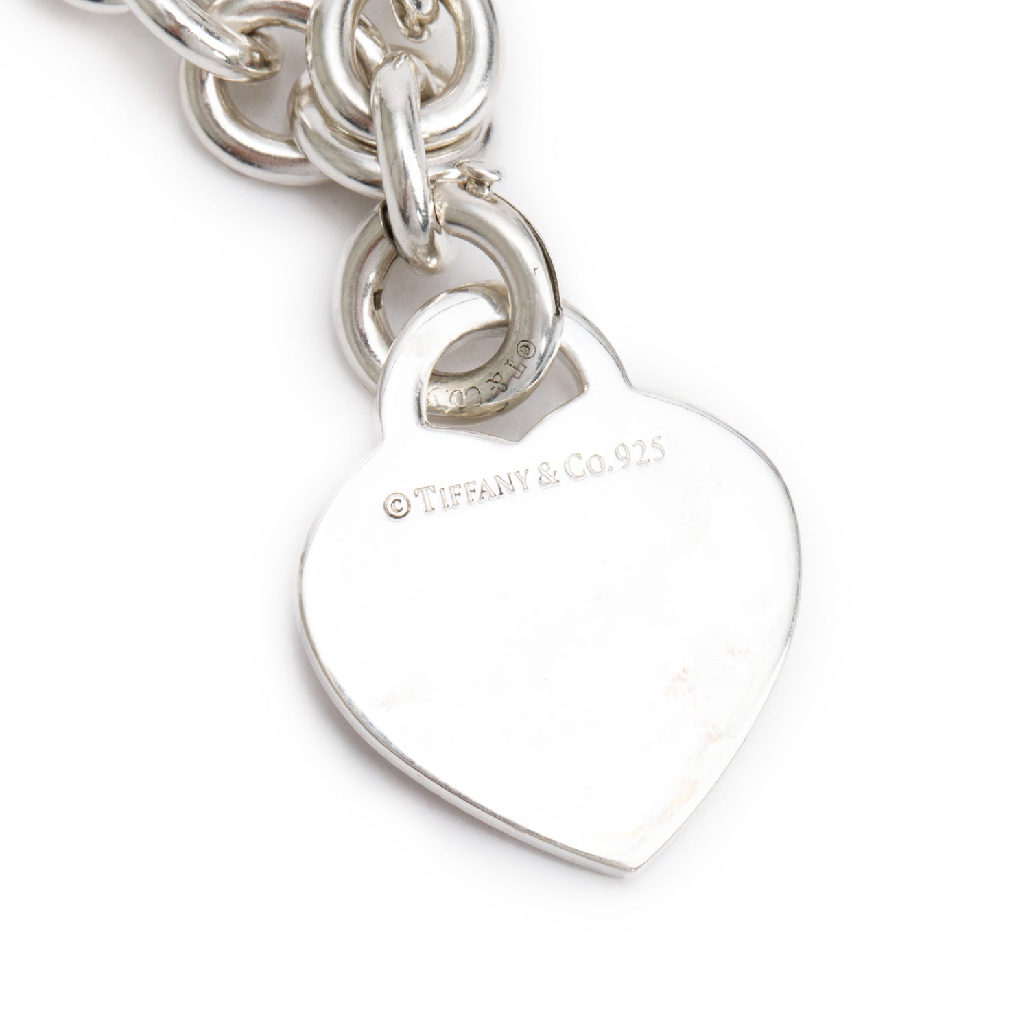 Tiffany & Co. Sterling Silver Return To Tiffany Heart Tag Necklace