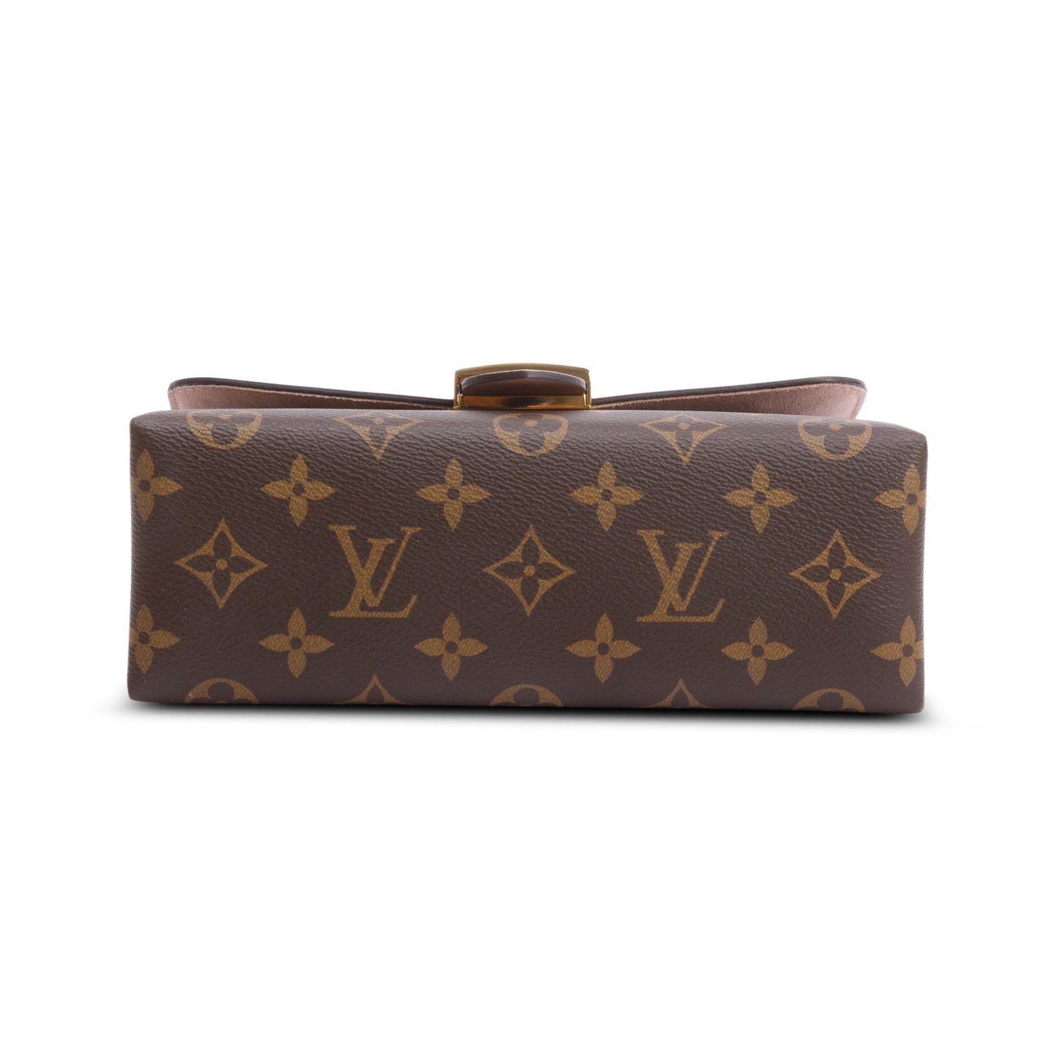 Louis Vuitton Monogram Pink Leather Locky BB w/ Strap & Box
