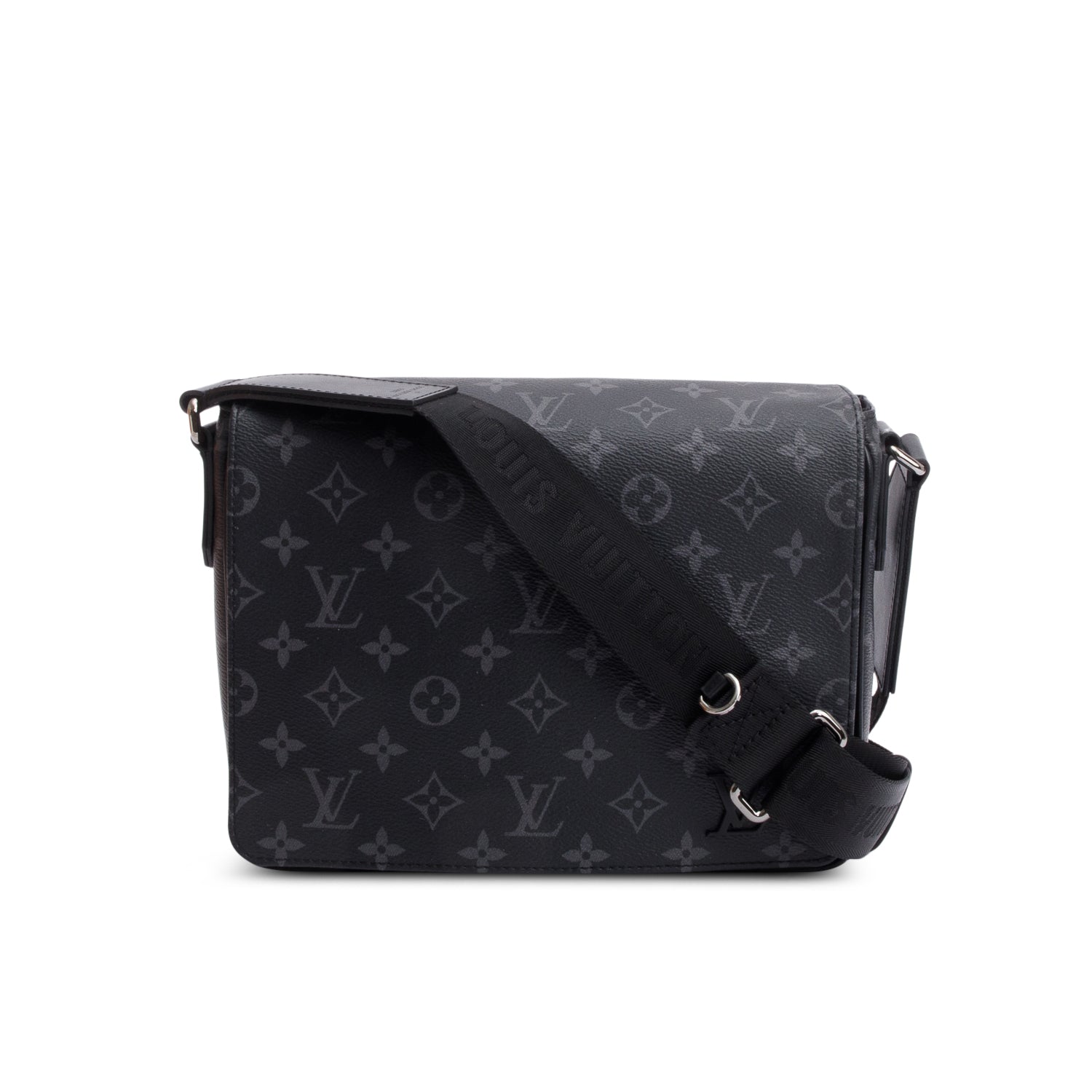 Louis Vuitton 2023 Monogram Eclipse District PM Bag w/ Box & Receipt