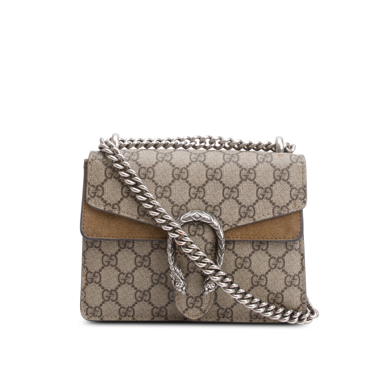 Gucci GG Supreme Dionysus Mini Shoulder Bag w/ Box