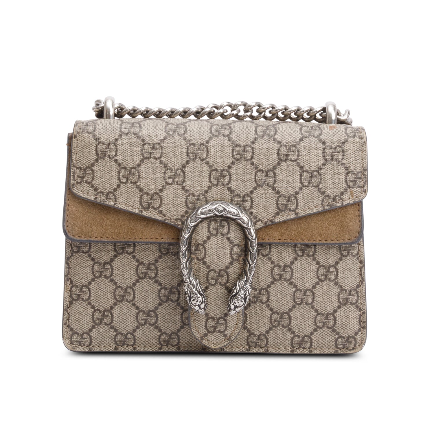 Gucci GG Supreme Dionysus Mini Shoulder Bag w/ Box