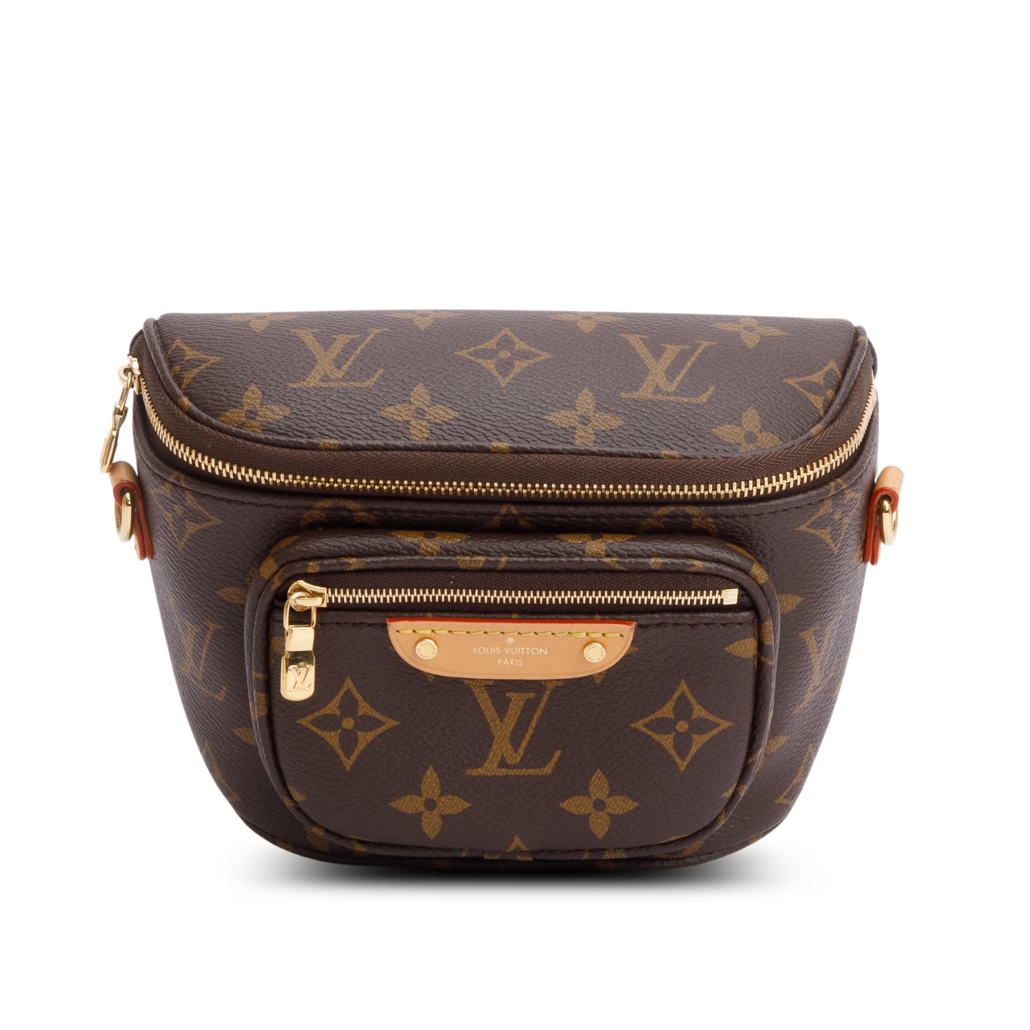 Louis Vuitton Monogram Mini Bumbag w/ Straps & Box