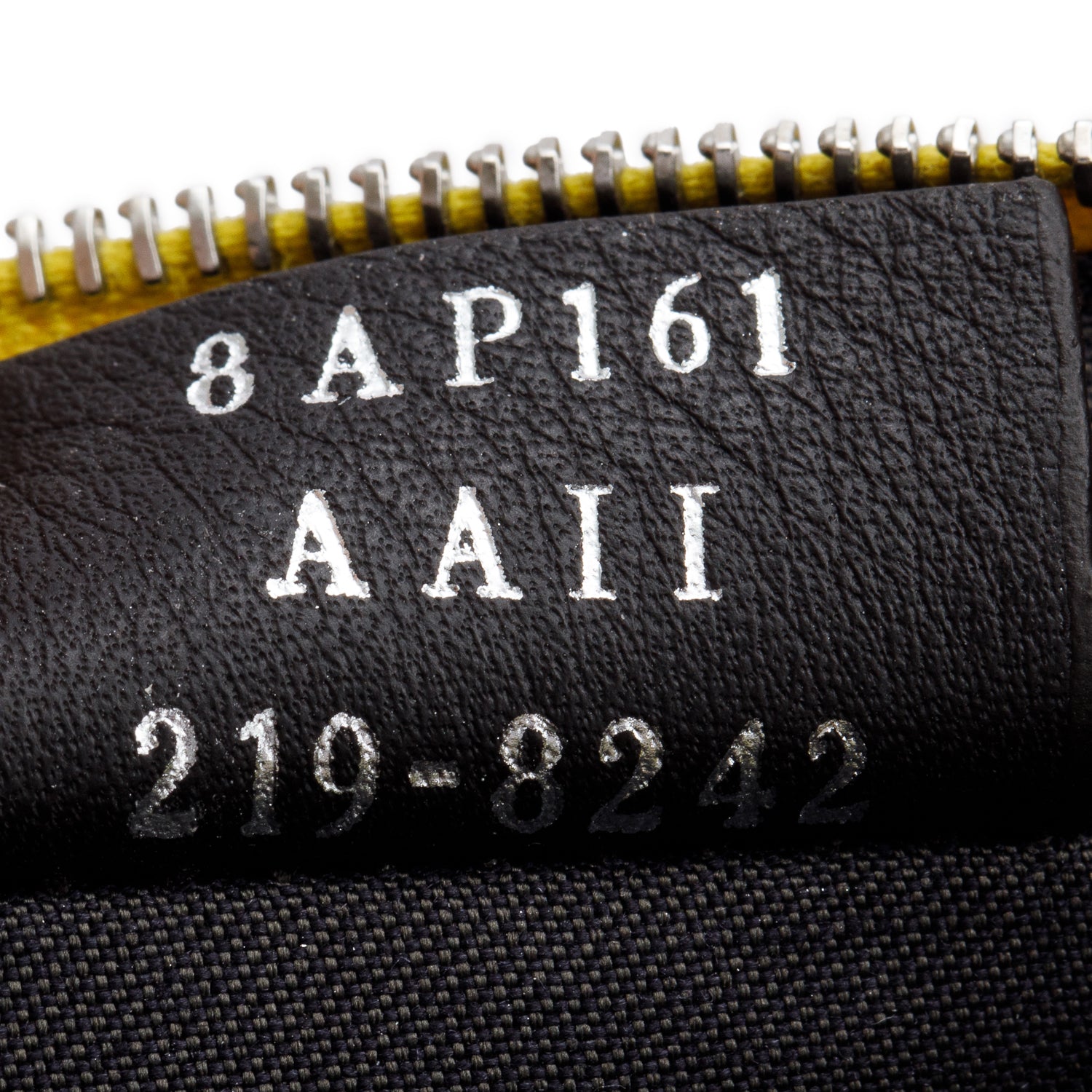 Fendi Yellow Leather Key Case Pouch w/ Box