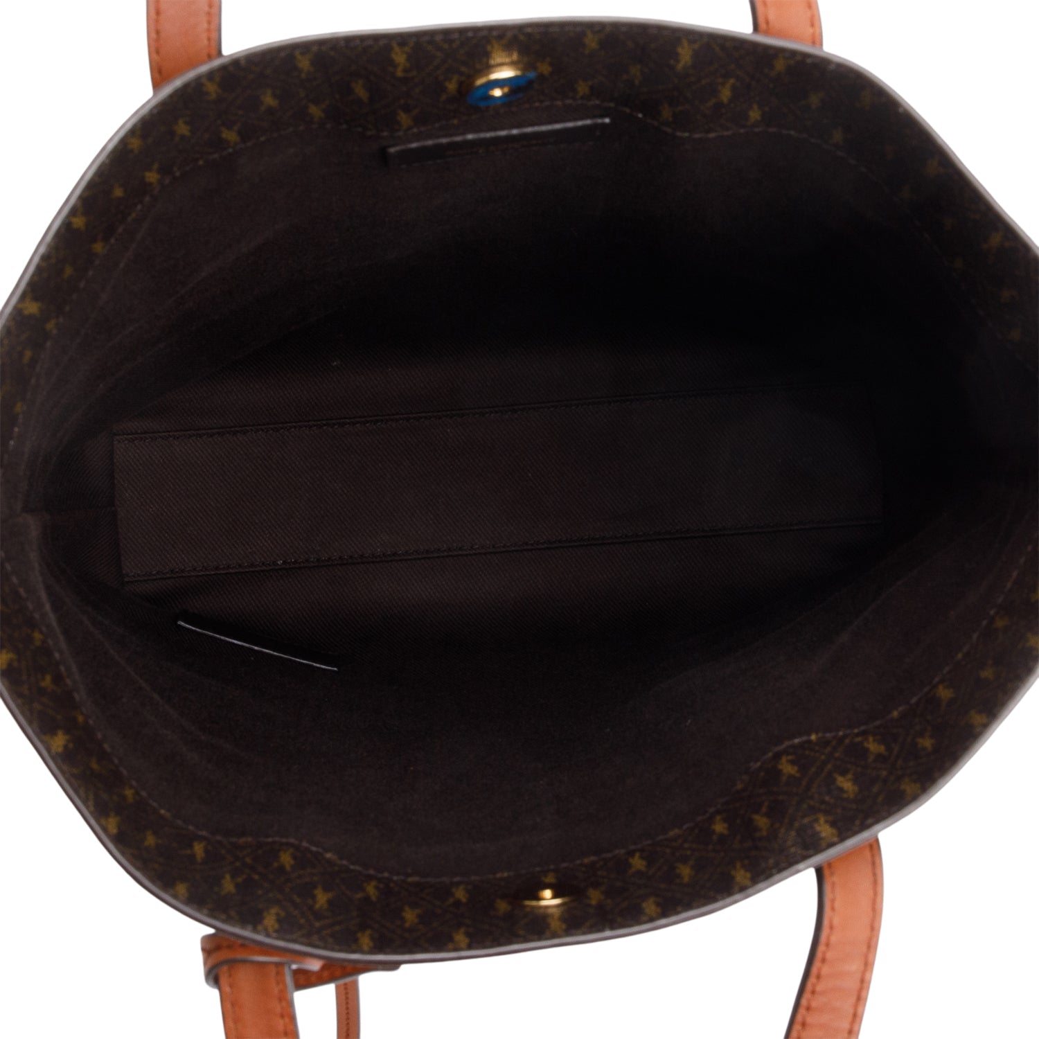 Saint Laurent 2021 Brown Le Monogram Toy Shopping Tote w/ Strap