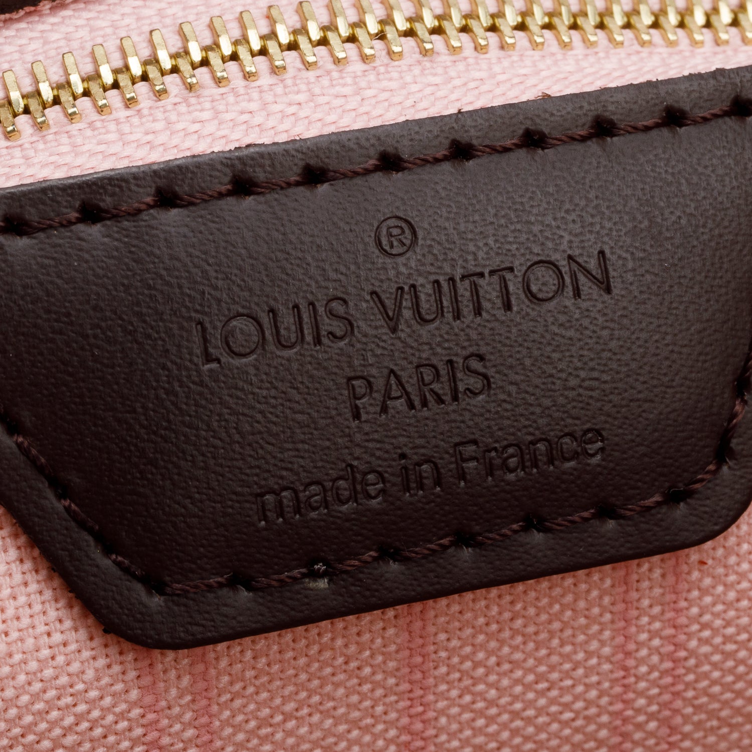 Louis Vuitton Damier Ebene Neverfull MM w/ Pouch & Box