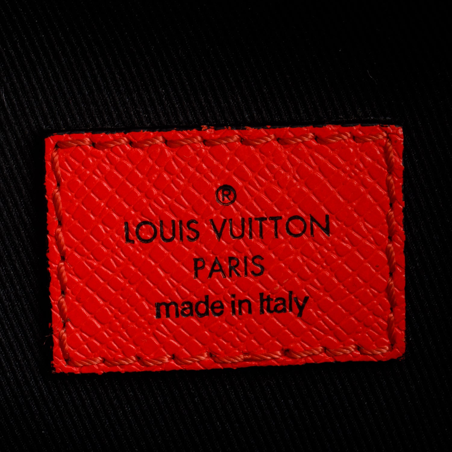 Louis Vuitton Red Taigarama Outdoor Messenger Bag w/ Box