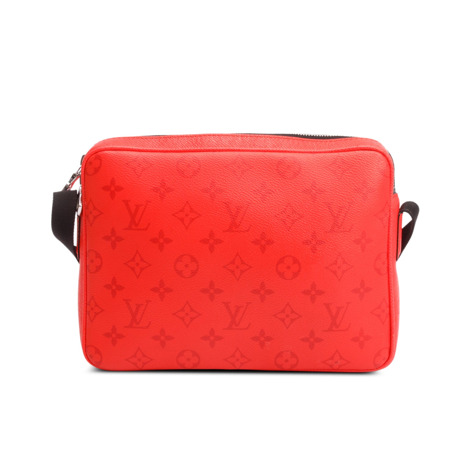 Louis Vuitton Red Taigarama Outdoor Messenger Bag w/ Box