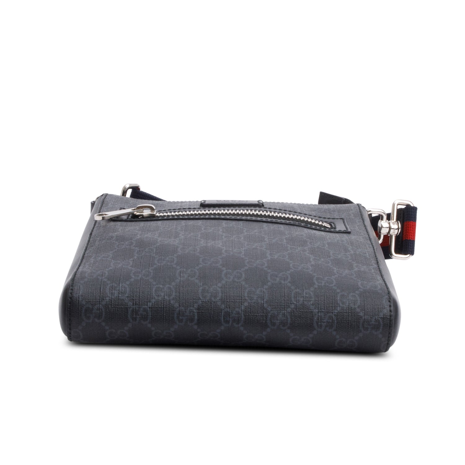 Gucci Black GG Supreme Small Messenger Bag