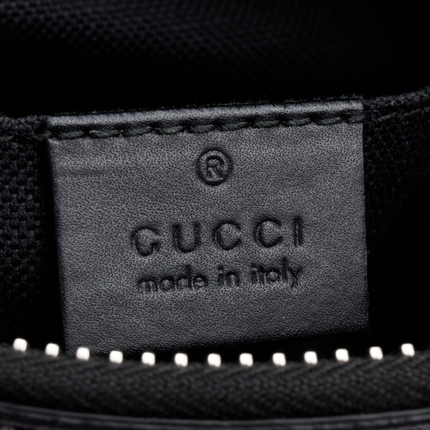Gucci Black GG Supreme Small Messenger Bag