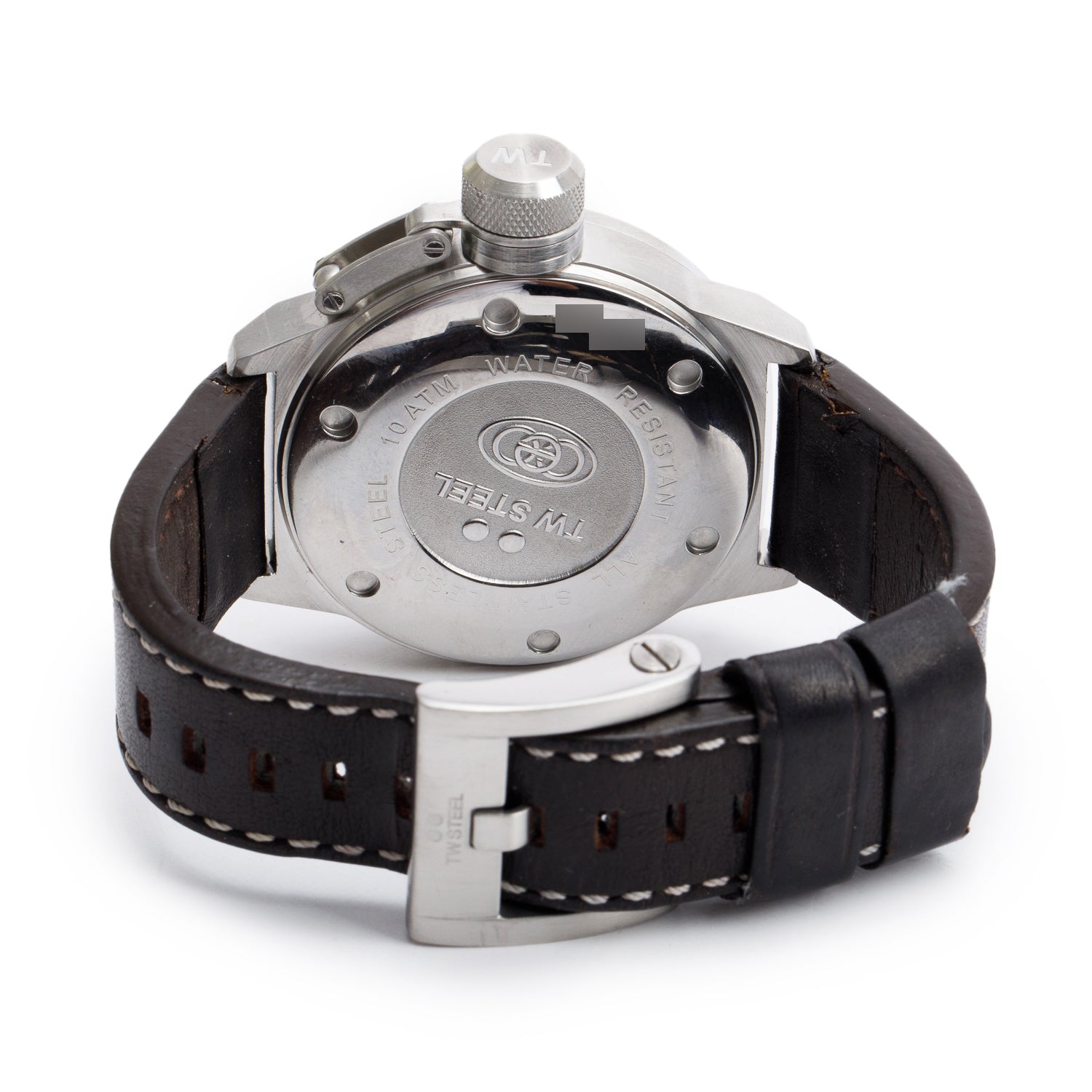 TW Steel Stainless Steel CEO Canteen 45 MM Day Date Quartz Watch CE1005 w/ Box & Papers