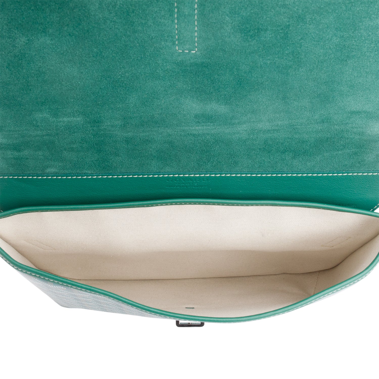 Goyard 2025 Green Monogram Canvas Coursier Messenger Bag