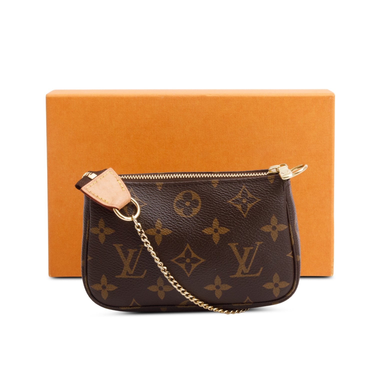 Louis Vuitton 2022 Monogram Mini Pochette Accessories w/ Box & Receipt