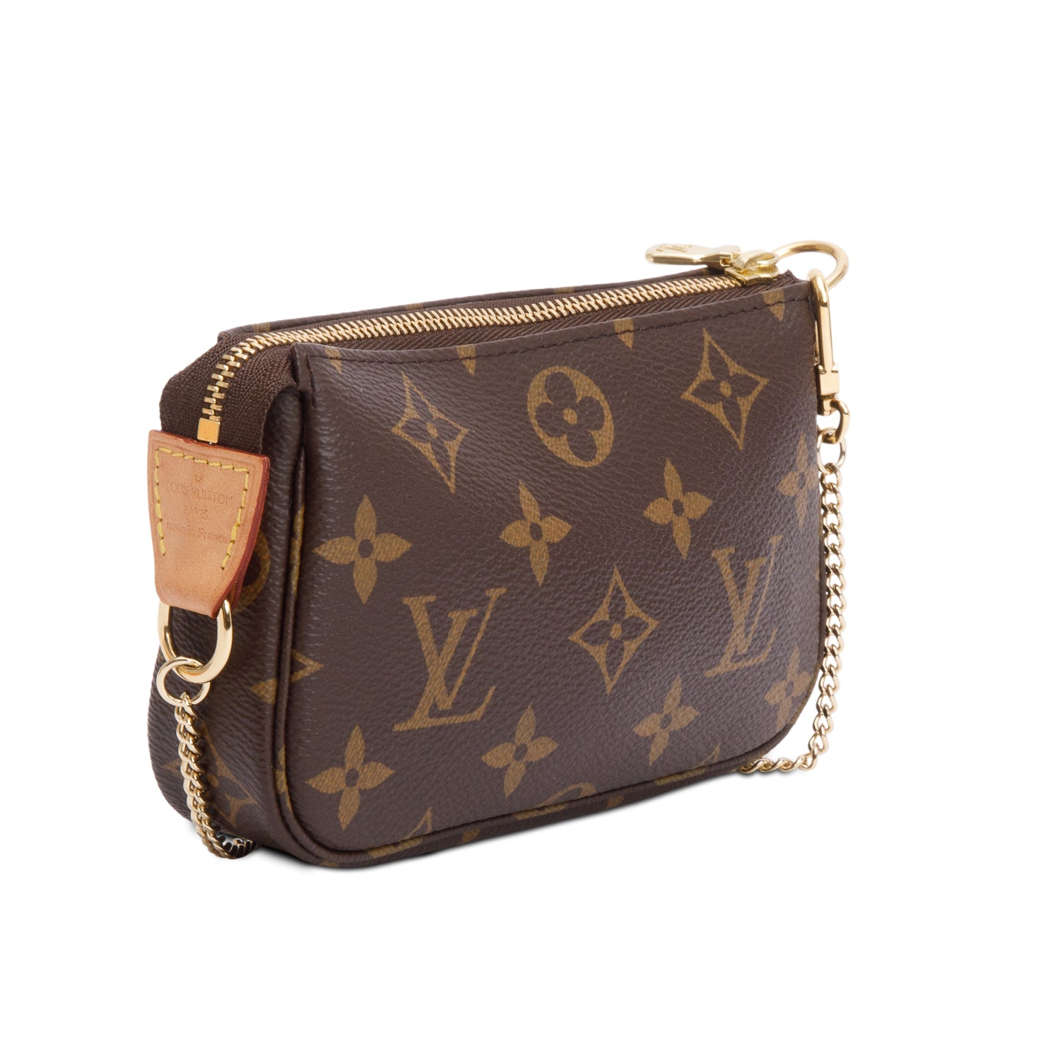 Louis Vuitton 2022 Monogram Mini Pochette Accessories w/ Box & Receipt