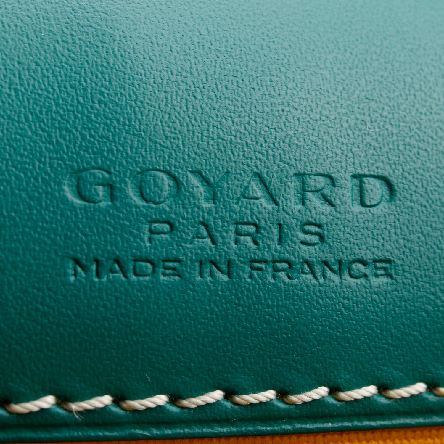 Goyard 2021 Green Leather & Monogram Canvas Belvedere II PM Crossbody Bag