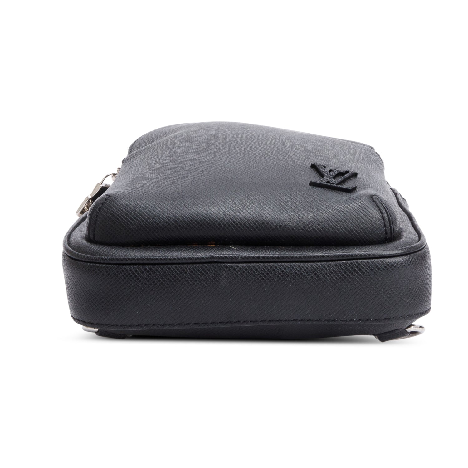 Louis Vuitton Black Taiga Leather Avenue Sling Bag