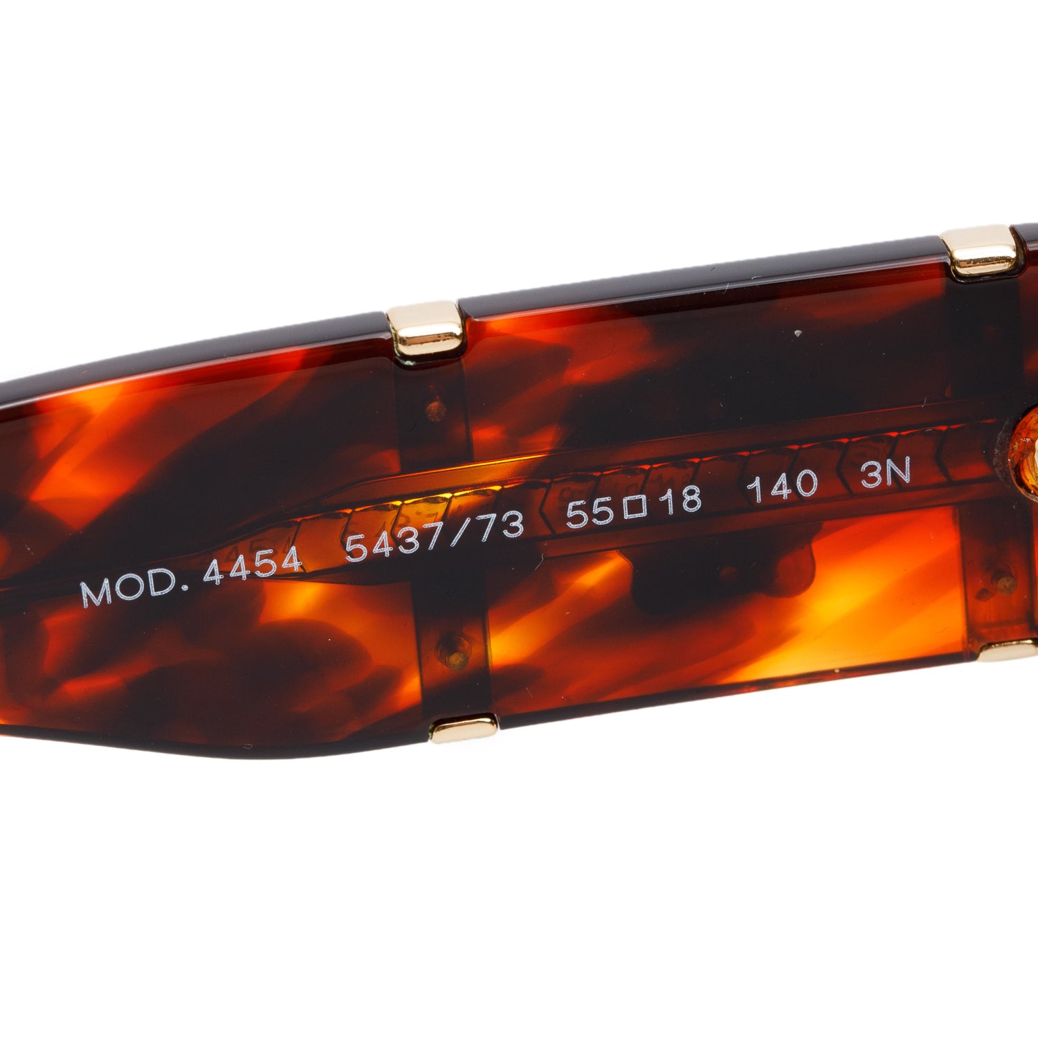 Versace 4454 Havana Acetate Cat-Eye Sunglasses w/ Case