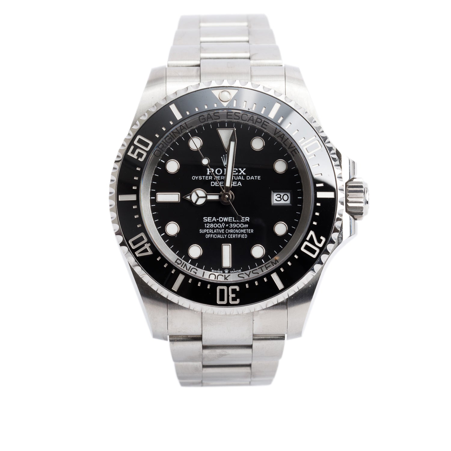Rolex 2023 Stainless Steel Sea-Dweller Deepsea 44 MM Automatic Watch 136660 w/ Box & Papers