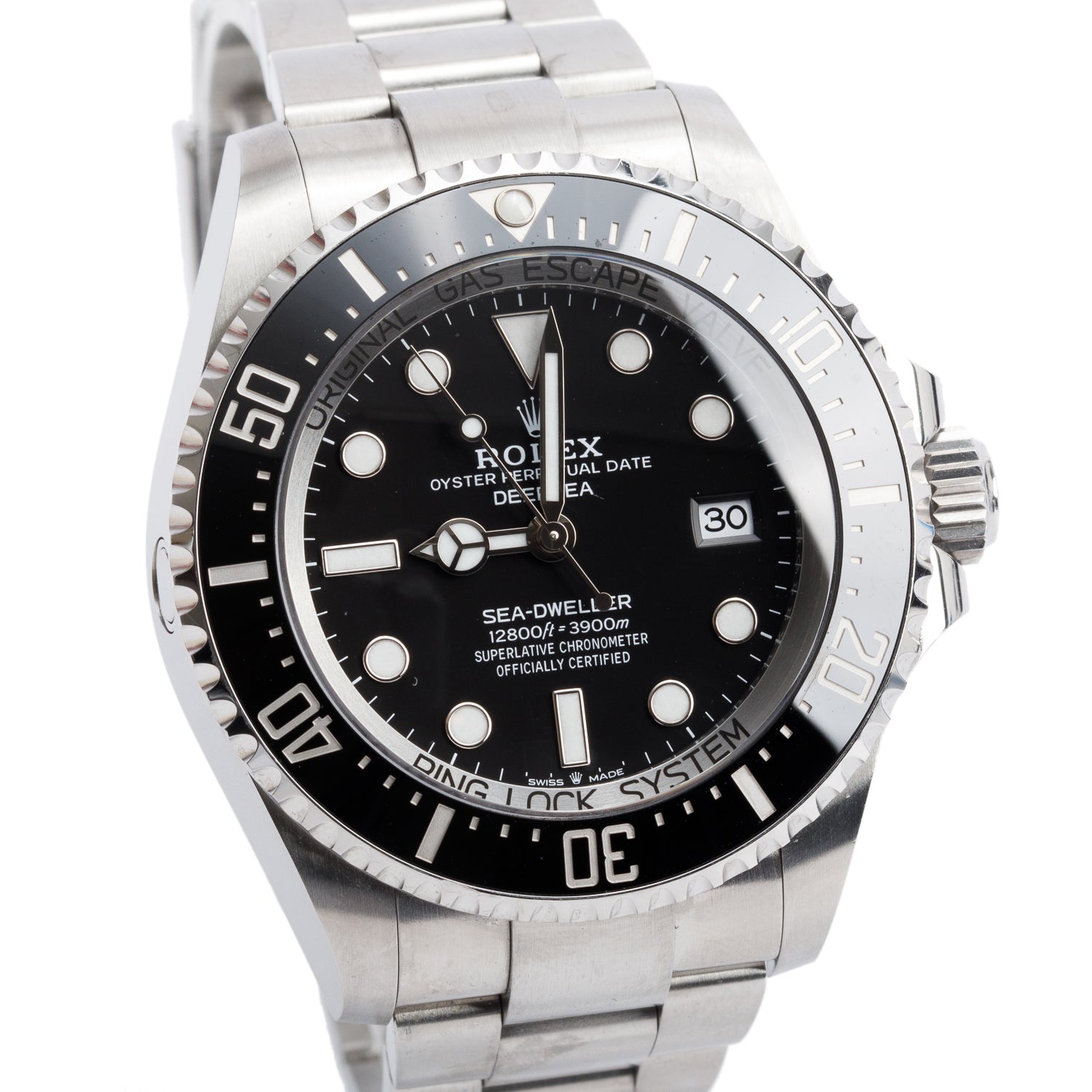 Rolex 2023 Stainless Steel Sea-Dweller Deepsea 44 MM Automatic Watch 136660 w/ Box & Papers