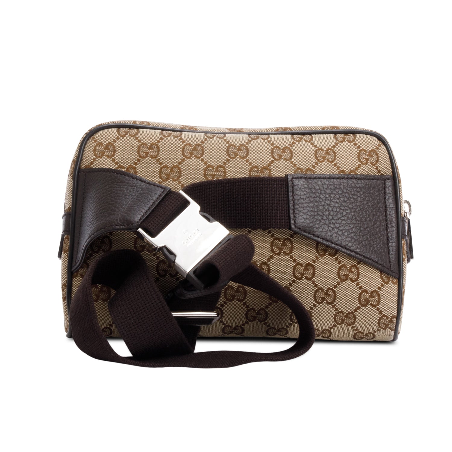 Gucci Beige GG Canvas Belt Bag