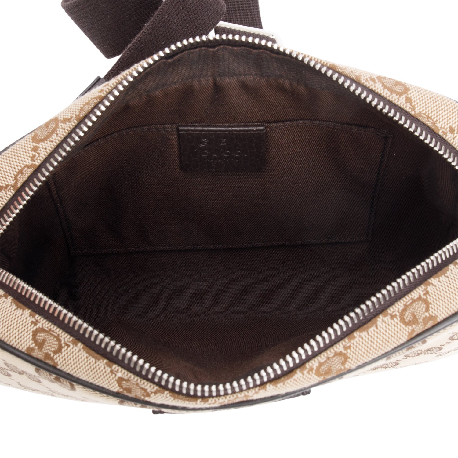 Gucci Beige GG Canvas Belt Bag