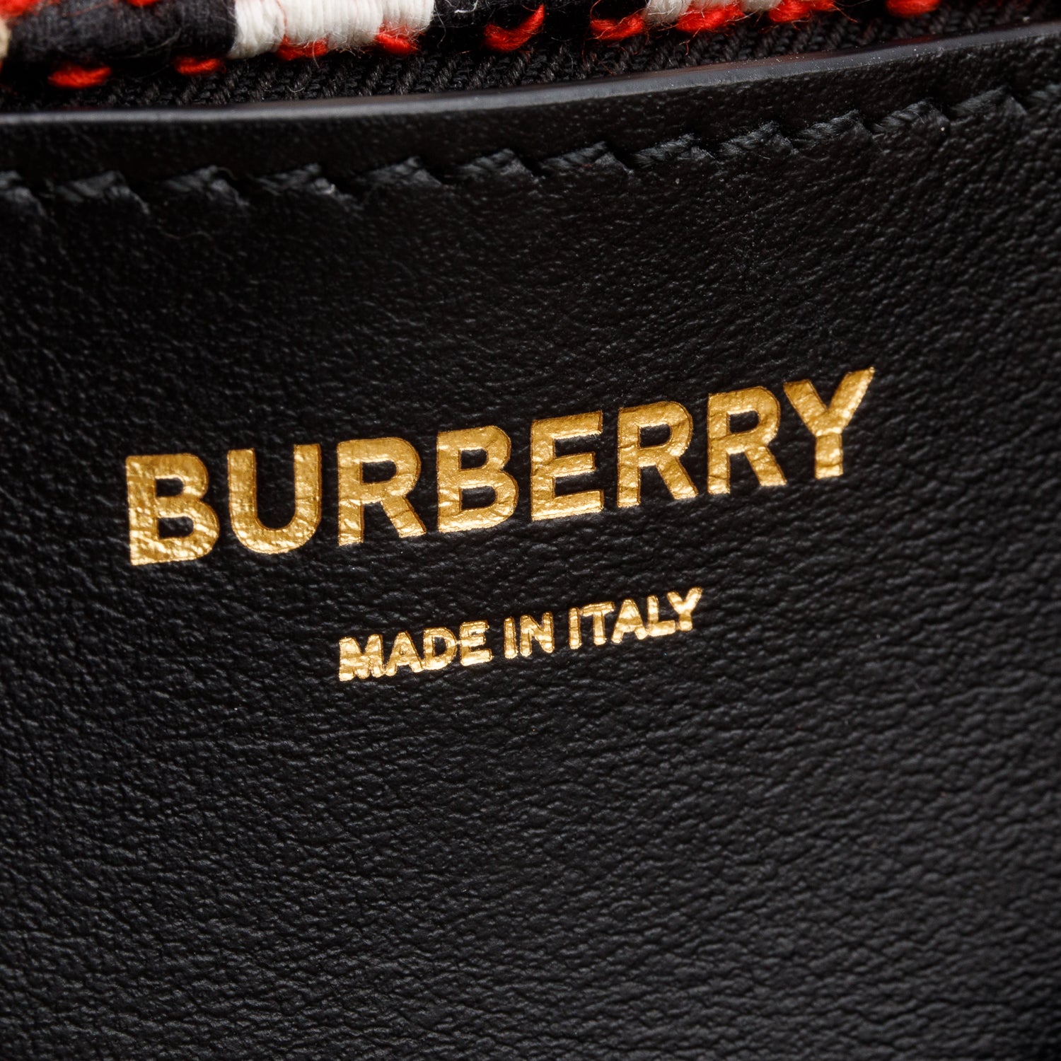 Burberry Beige Check Tweed Small Lola TB Shoulder Bag w/ Box