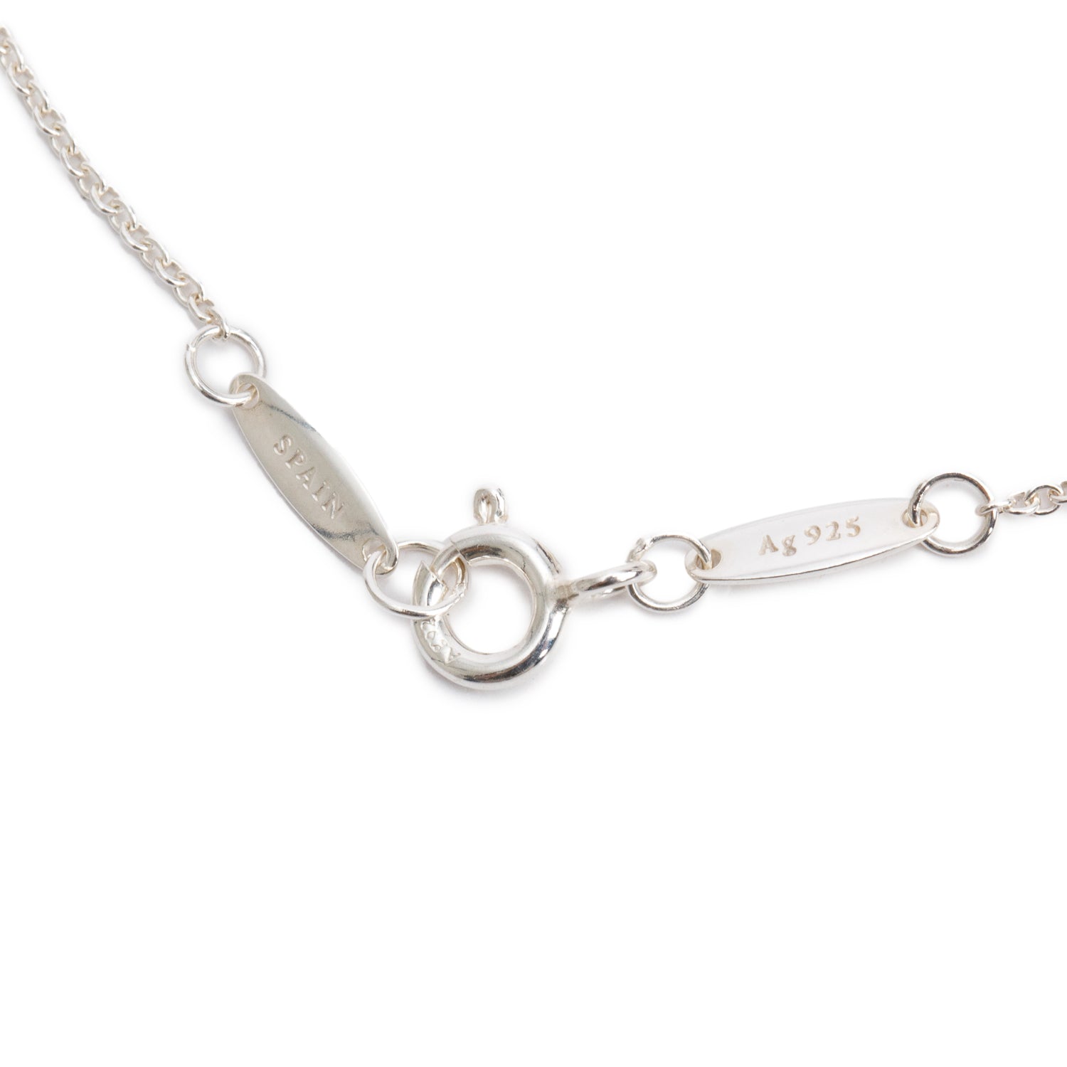 Tiffany & Co. Elsa Peretti Sterling Silver Alphabet Letter "G" Pendant Necklace