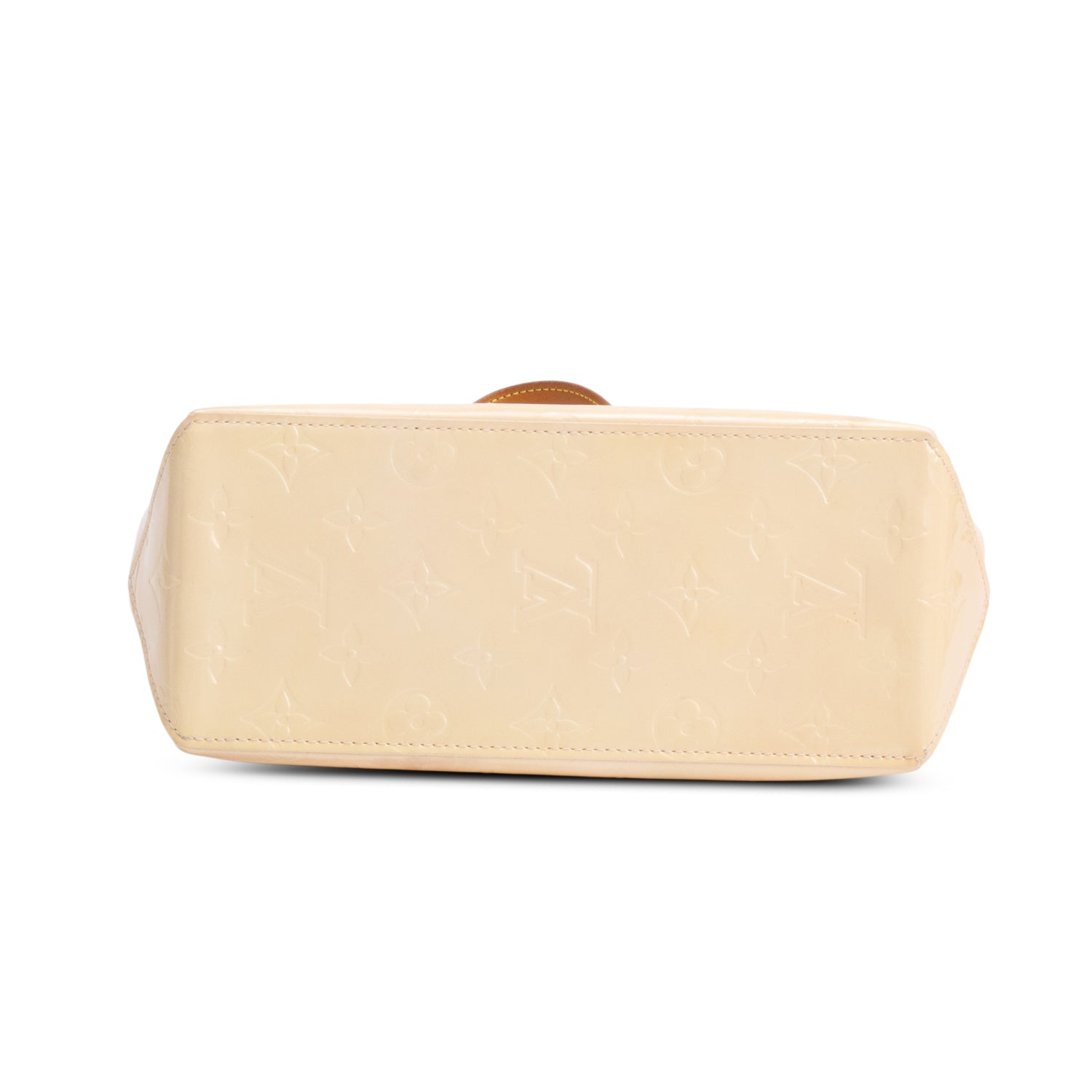 Louis Vuitton Beige Monogram Vernis Reade PM