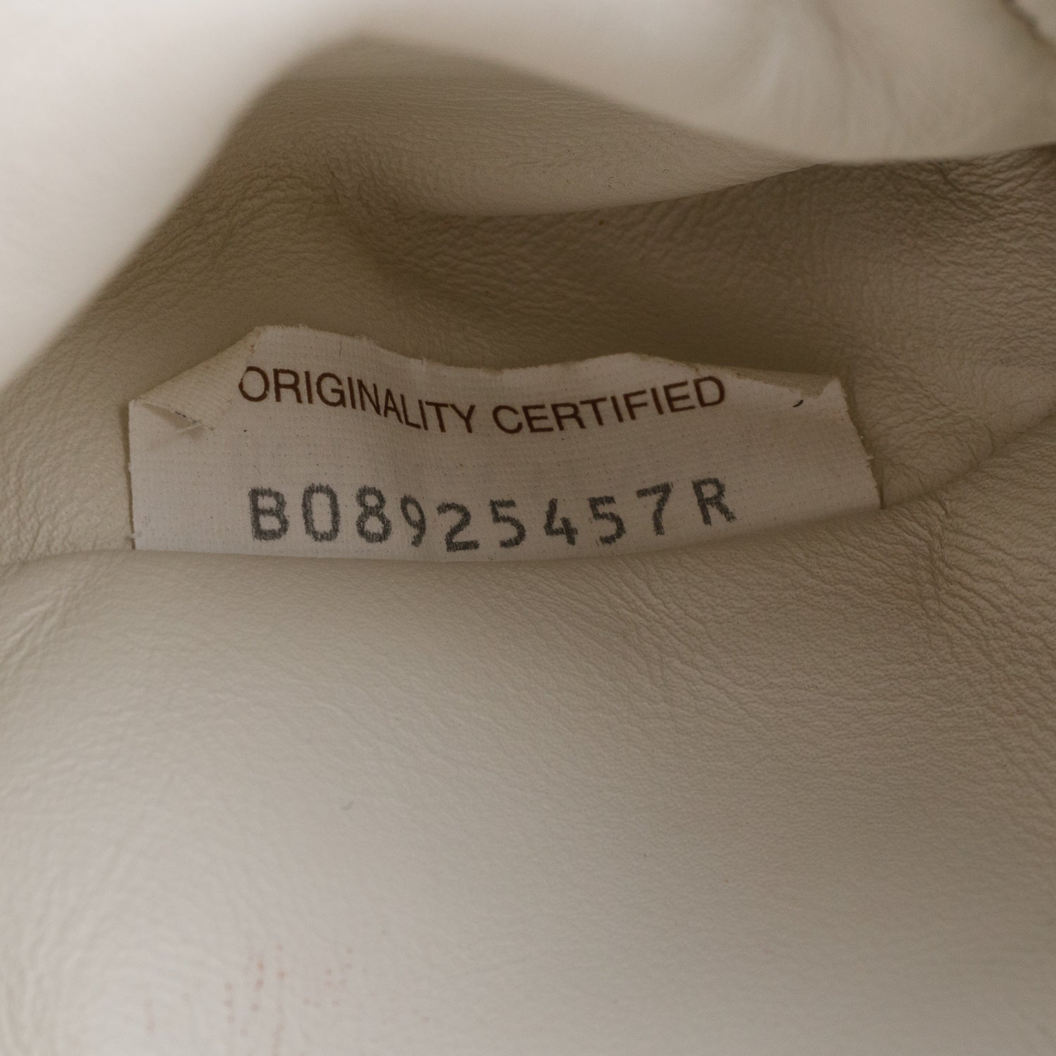 Bottega Veneta White Calfskin Intrecciato Leather The Mini Pouch