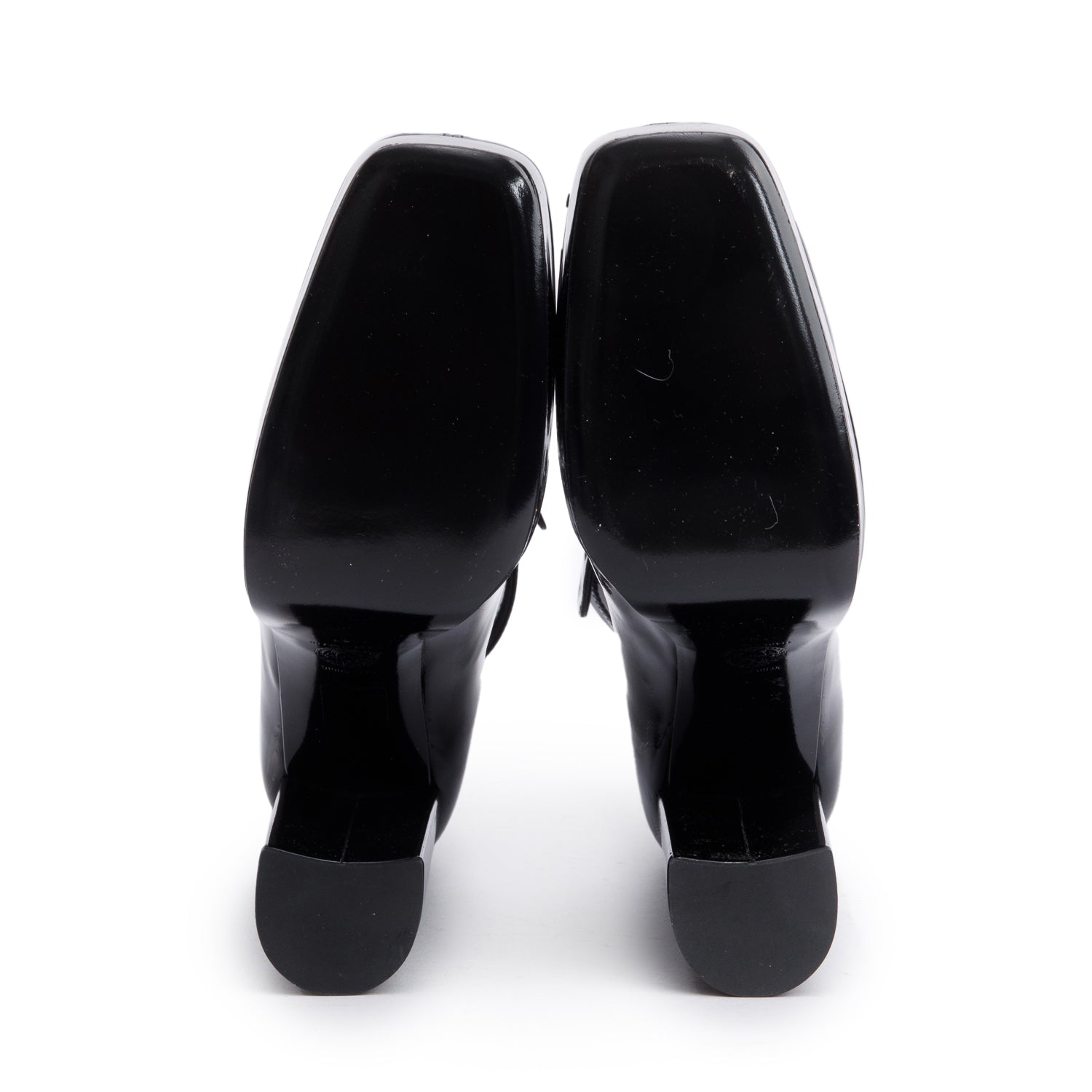 Versace Black Ecovernice Medusa Stretch Bootie, Size 41 w/ Box