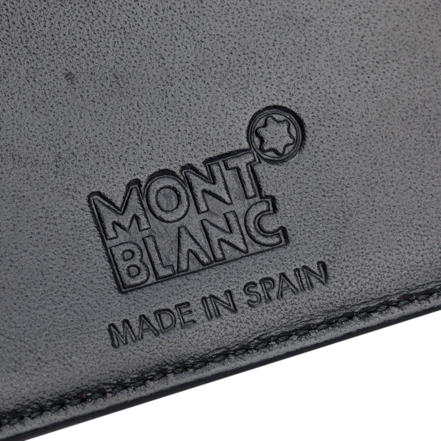 Montblanc Black Leather 6CC Meisterstuck Wallet w/ Box