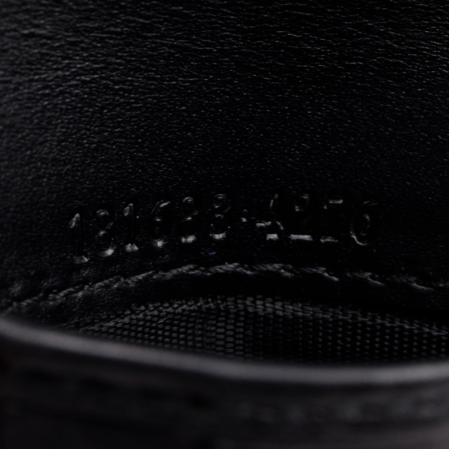 Gucci Black Leather Trim Canvas Interlocking G Logo Bifold Wallet