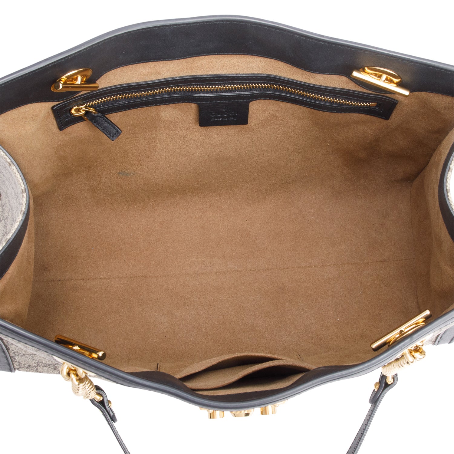 Gucci GG Supreme Medium Padlock Shoulder Bag