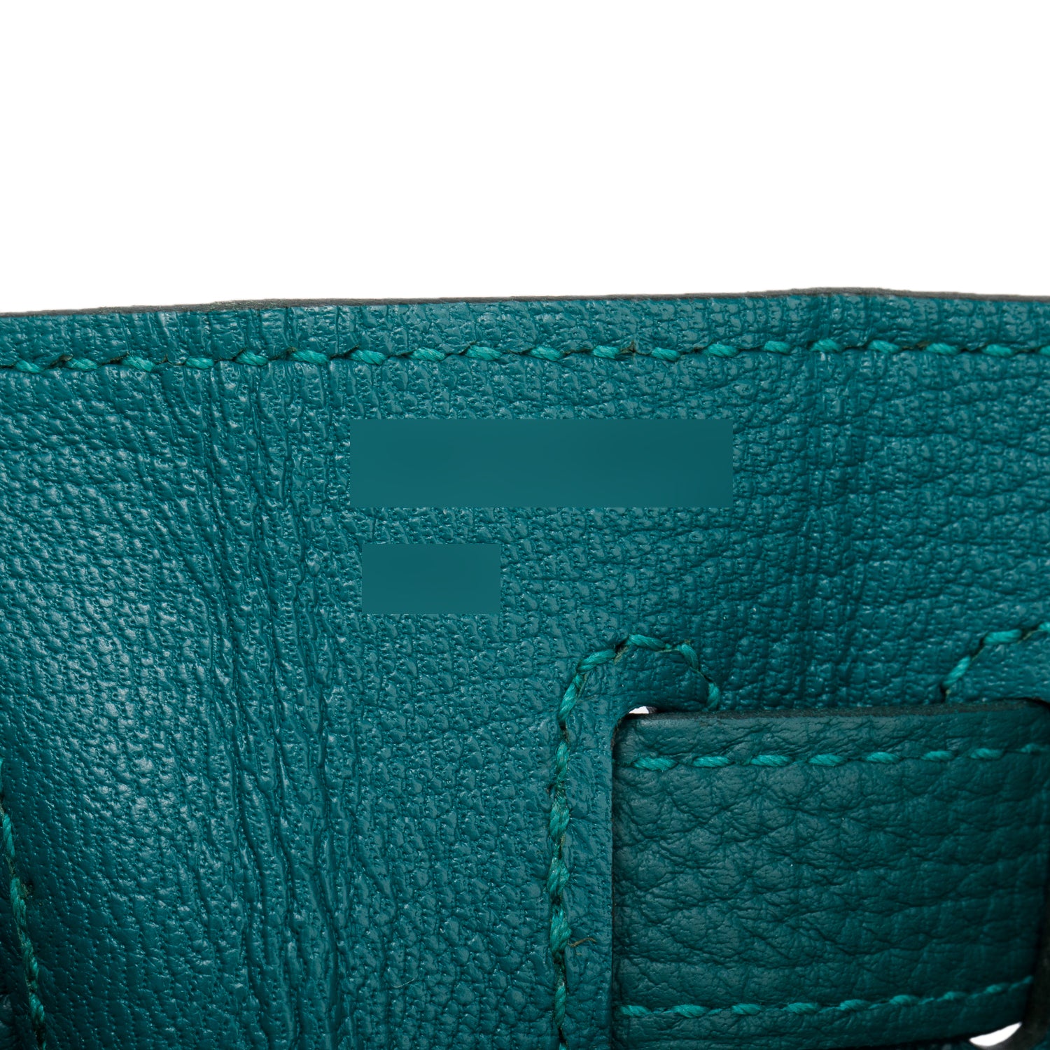 Hermes Malachite Togo Kelly Retourne 35 w/ Strap & Box