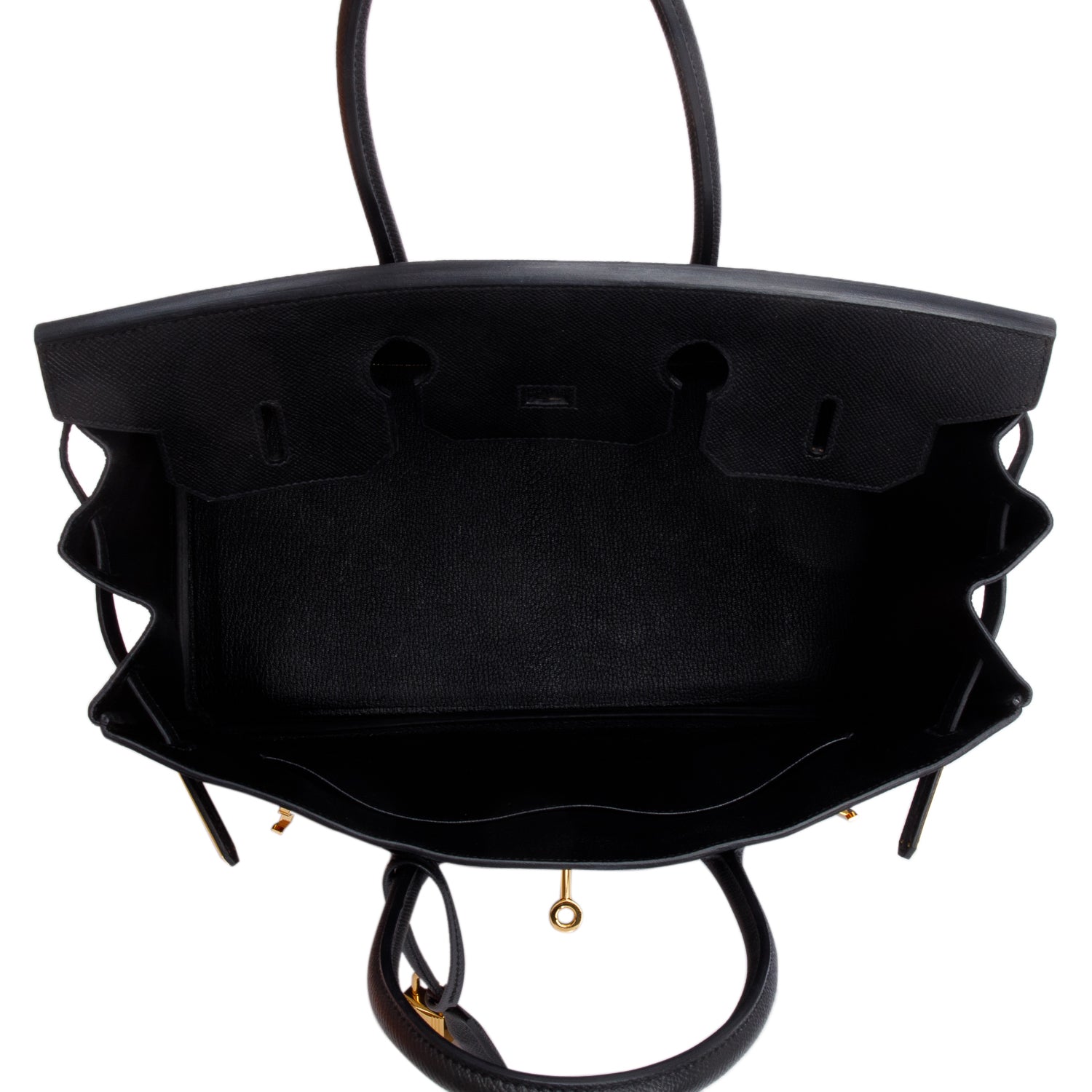 Hermes Noir Veau Epsom Birkin 35 w/ Box