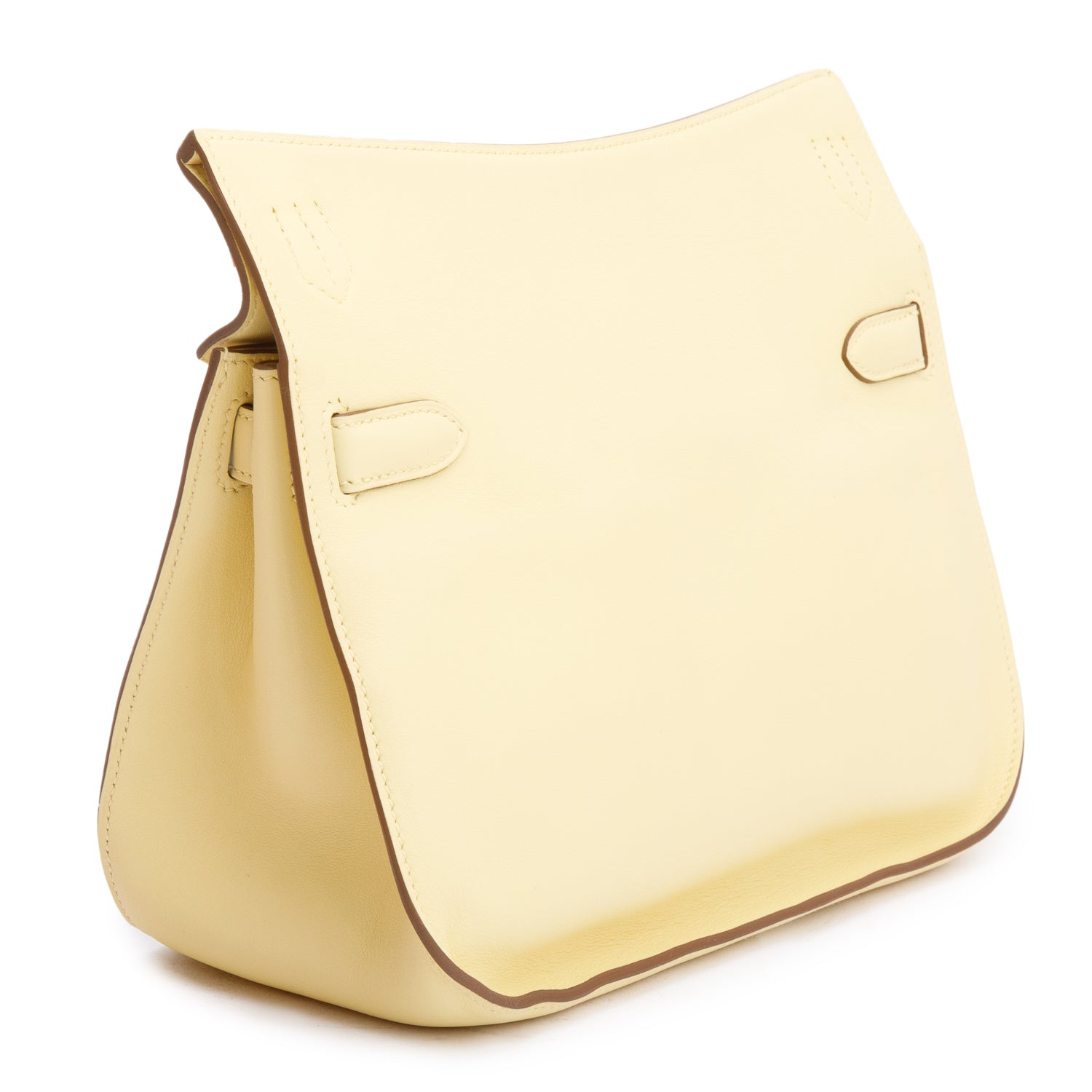 Hermes Jaune Poussin Swift Leather Jypsiere 28 w/ Strap & Box
